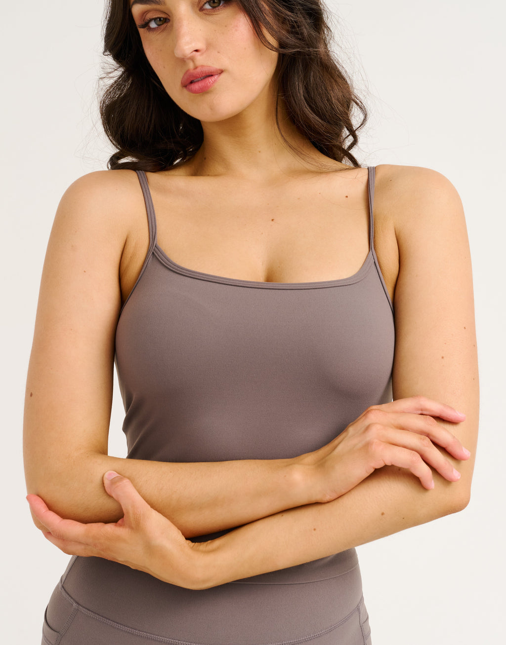 Lycra Seamless Tank - Slate Grey