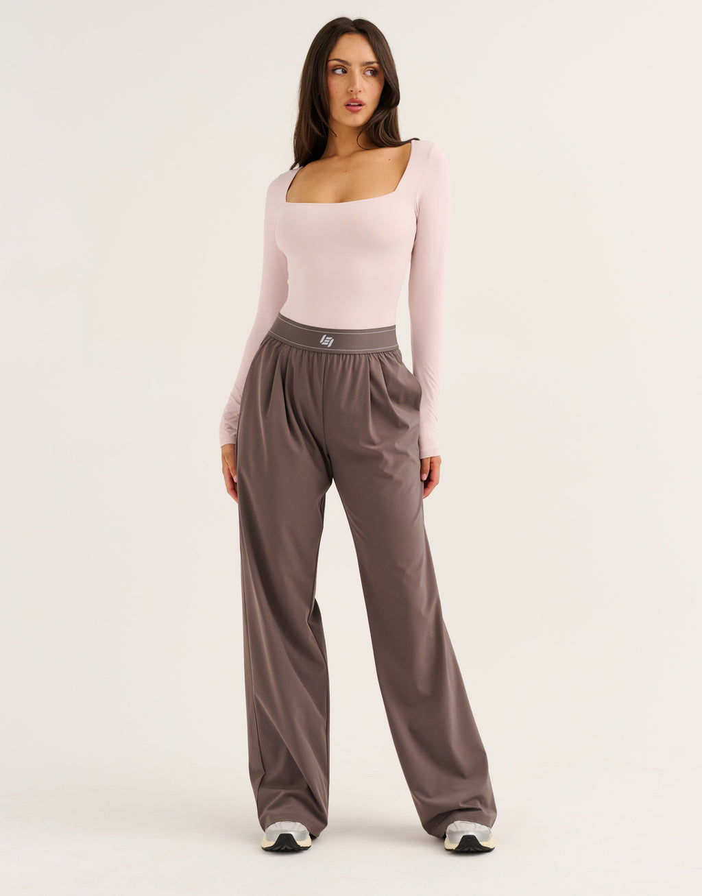 Elemental L Square Bodysuit - Mauve