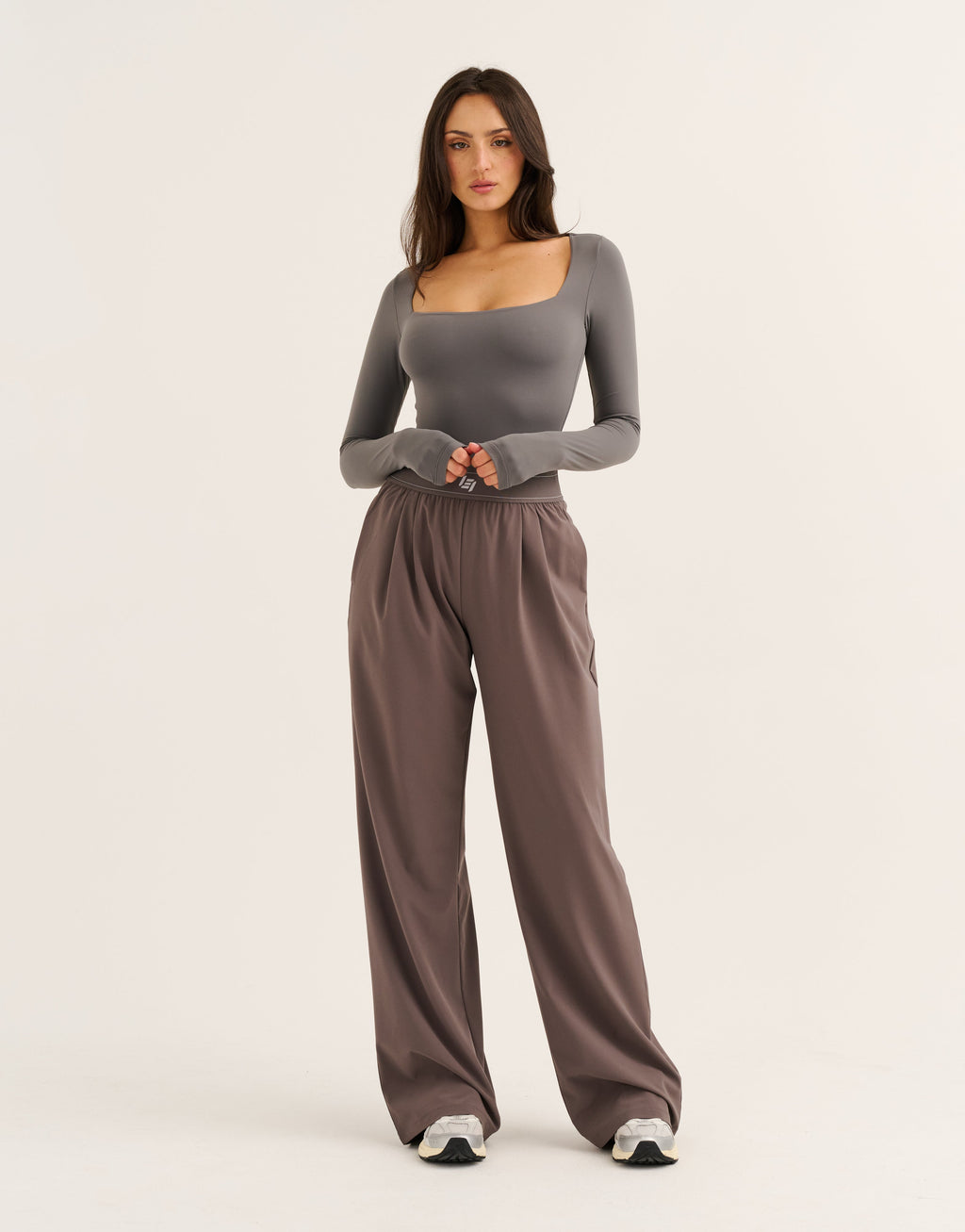 Elemental L Square Bodysuit - Slate