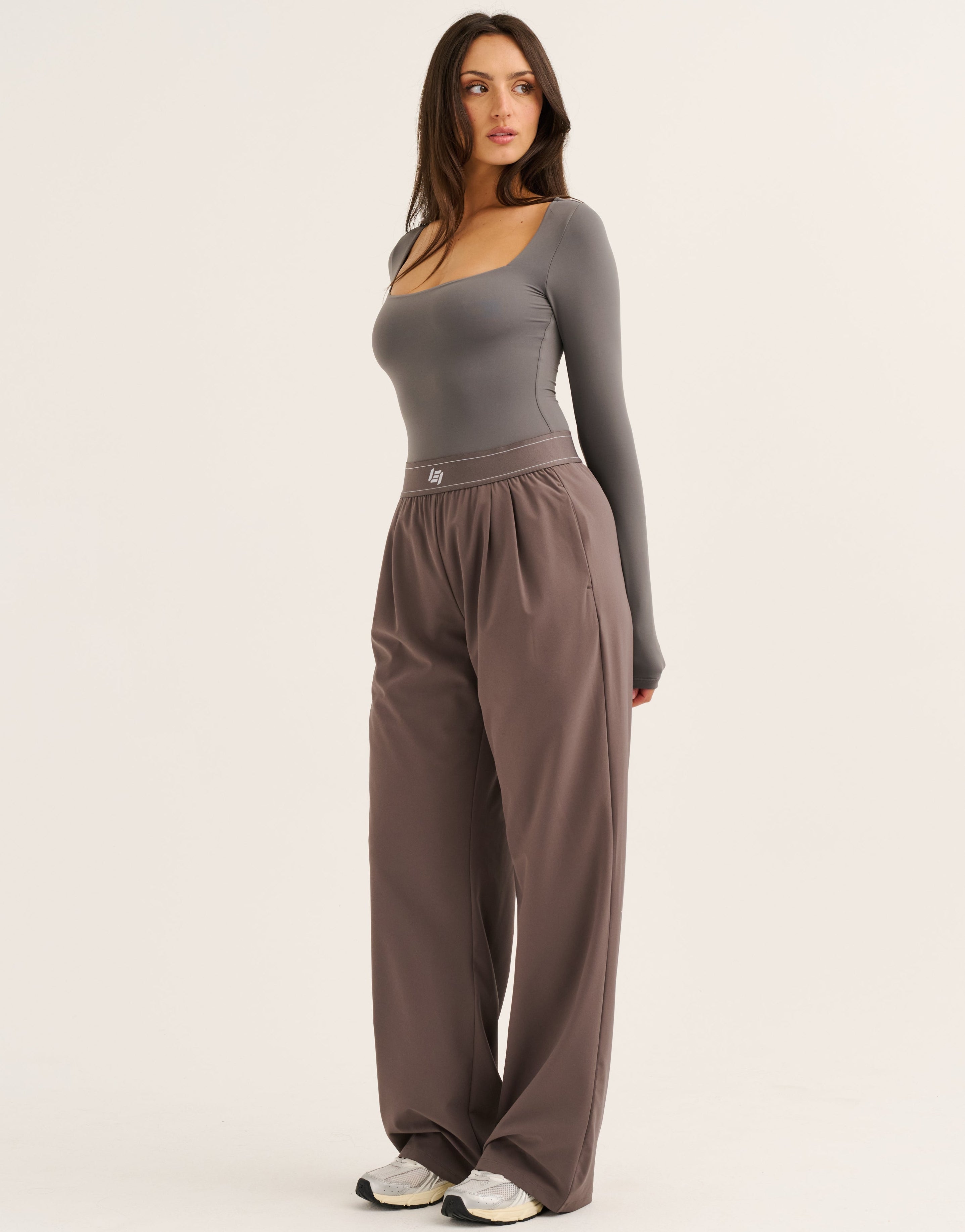 Elemental L Square Bodysuit - Slate