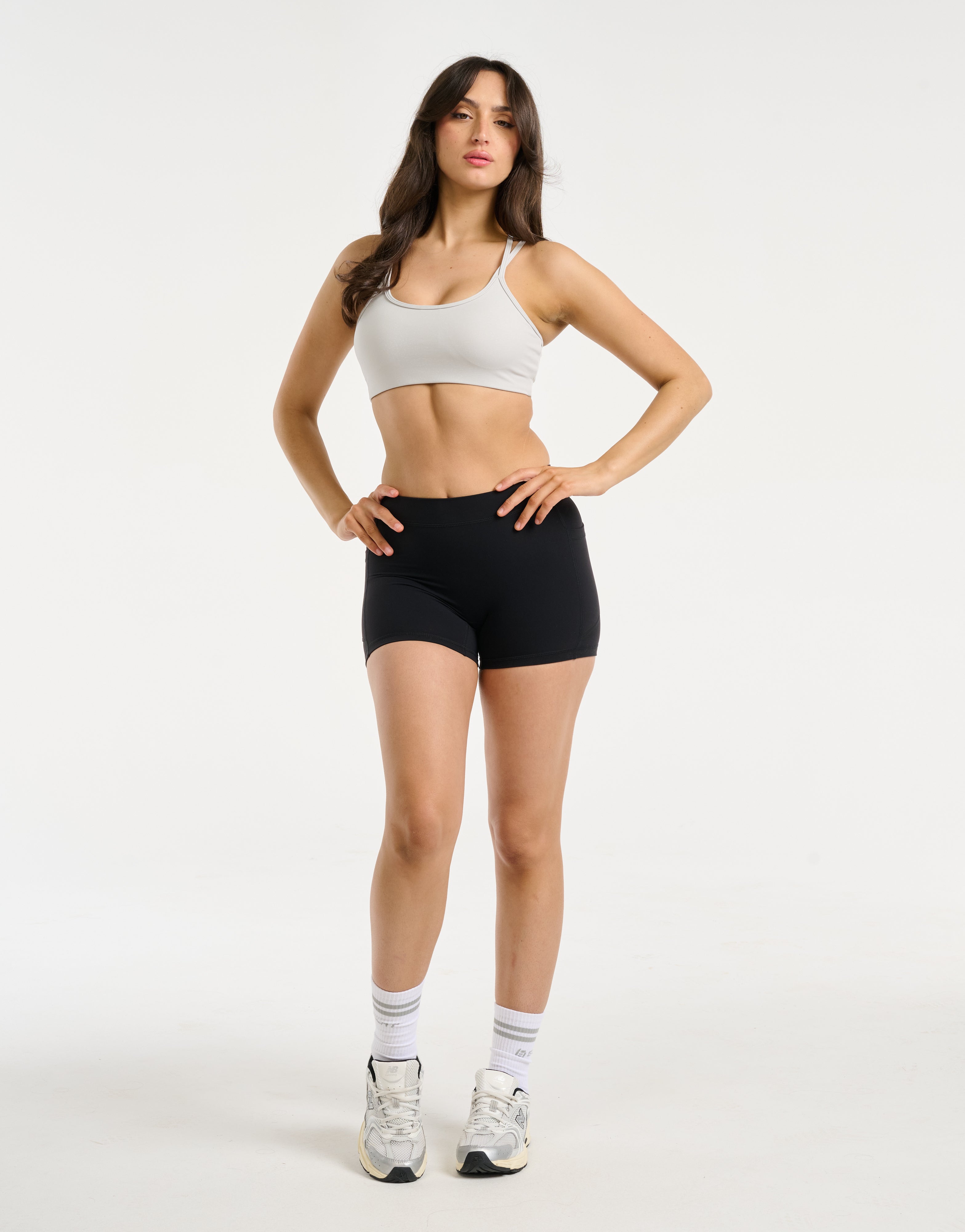 Storm Sports Bra - Micro Grey