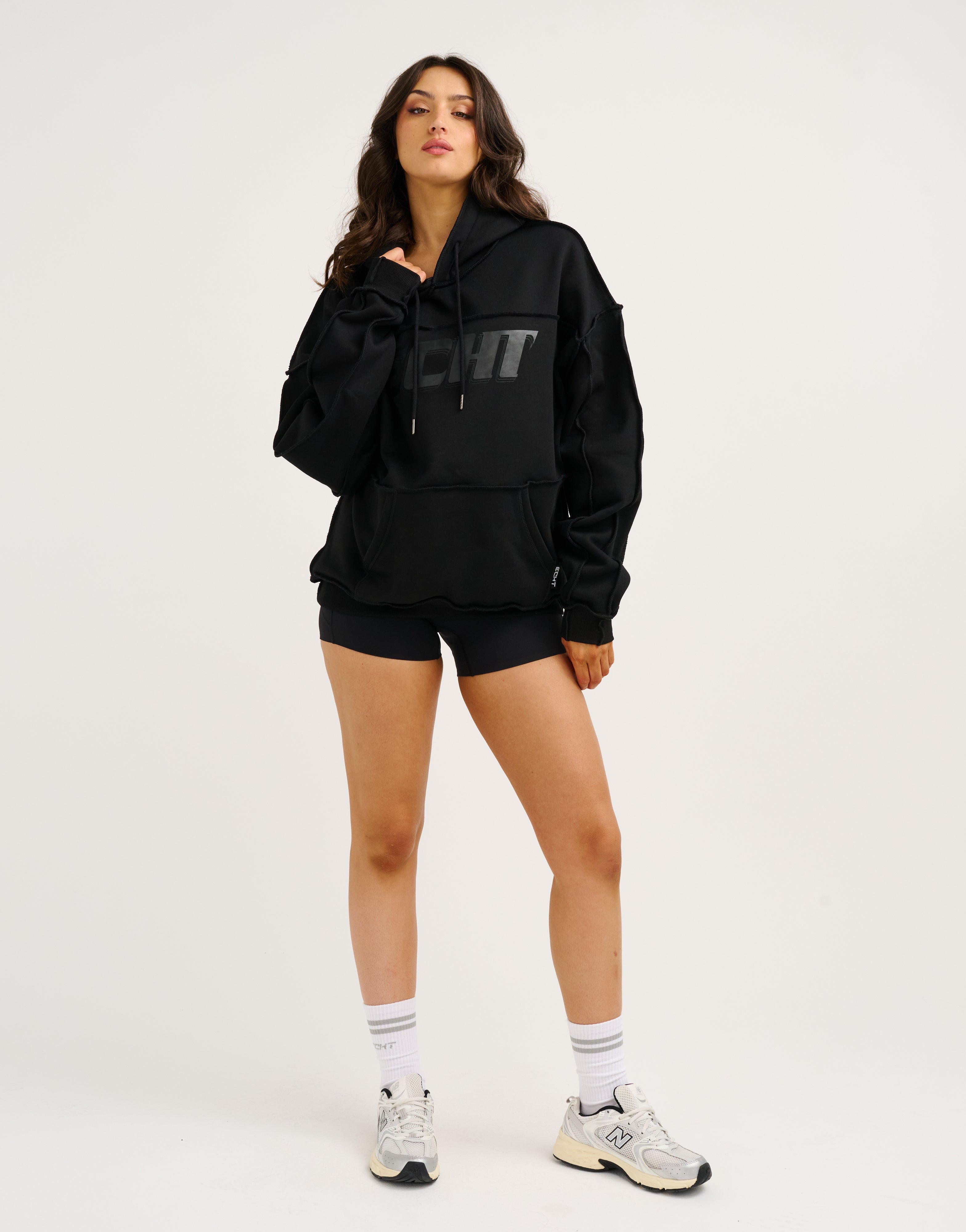 Track Hoodie - Stealth Black
