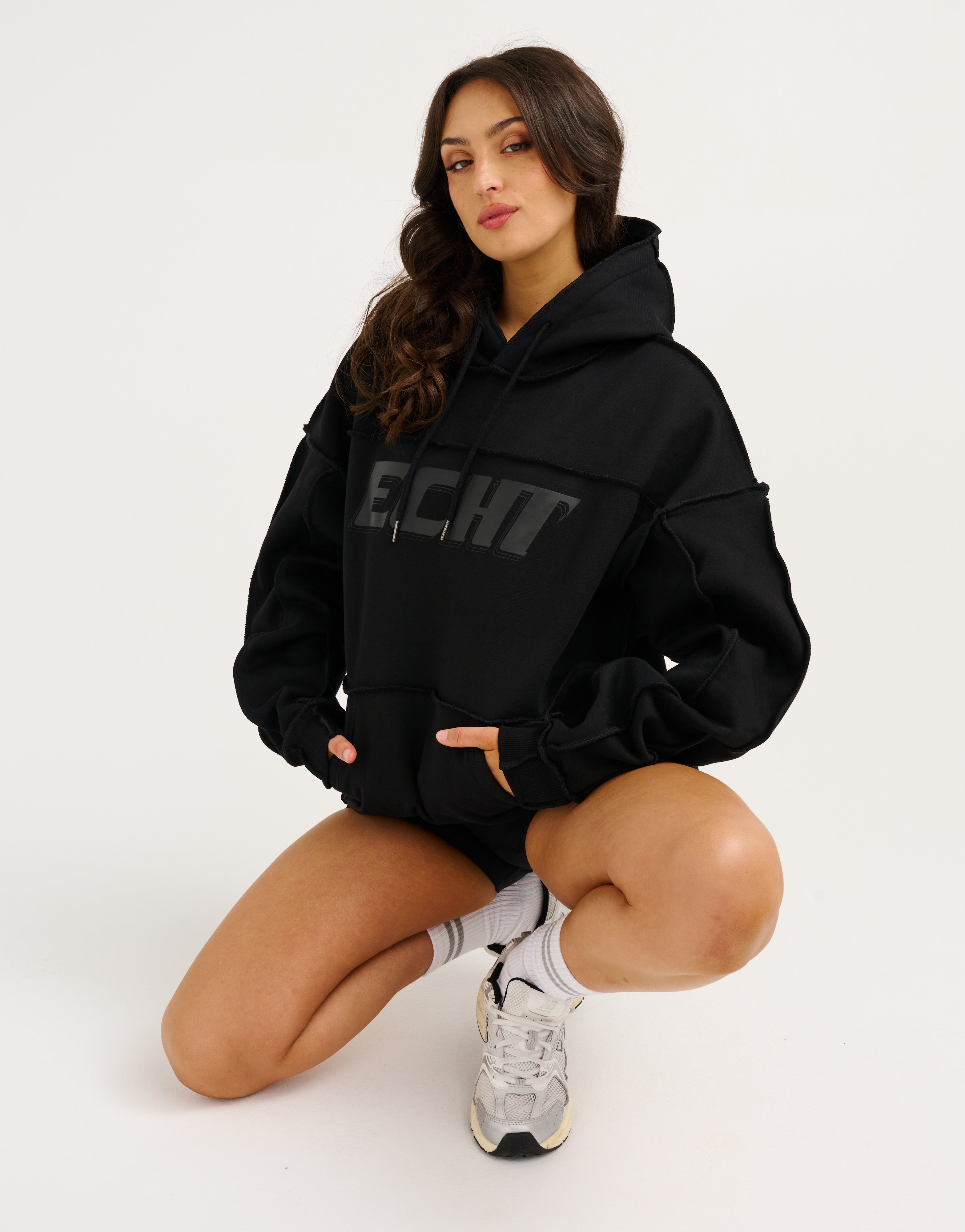 Track Hoodie - Stealth Black