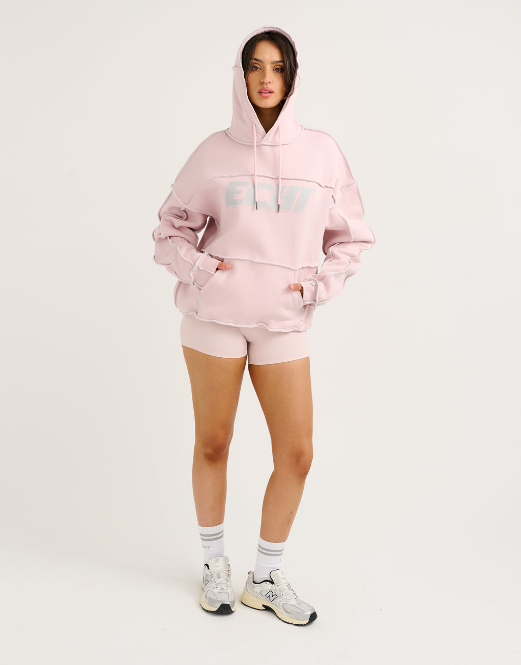 Track Hoodie - Mauve