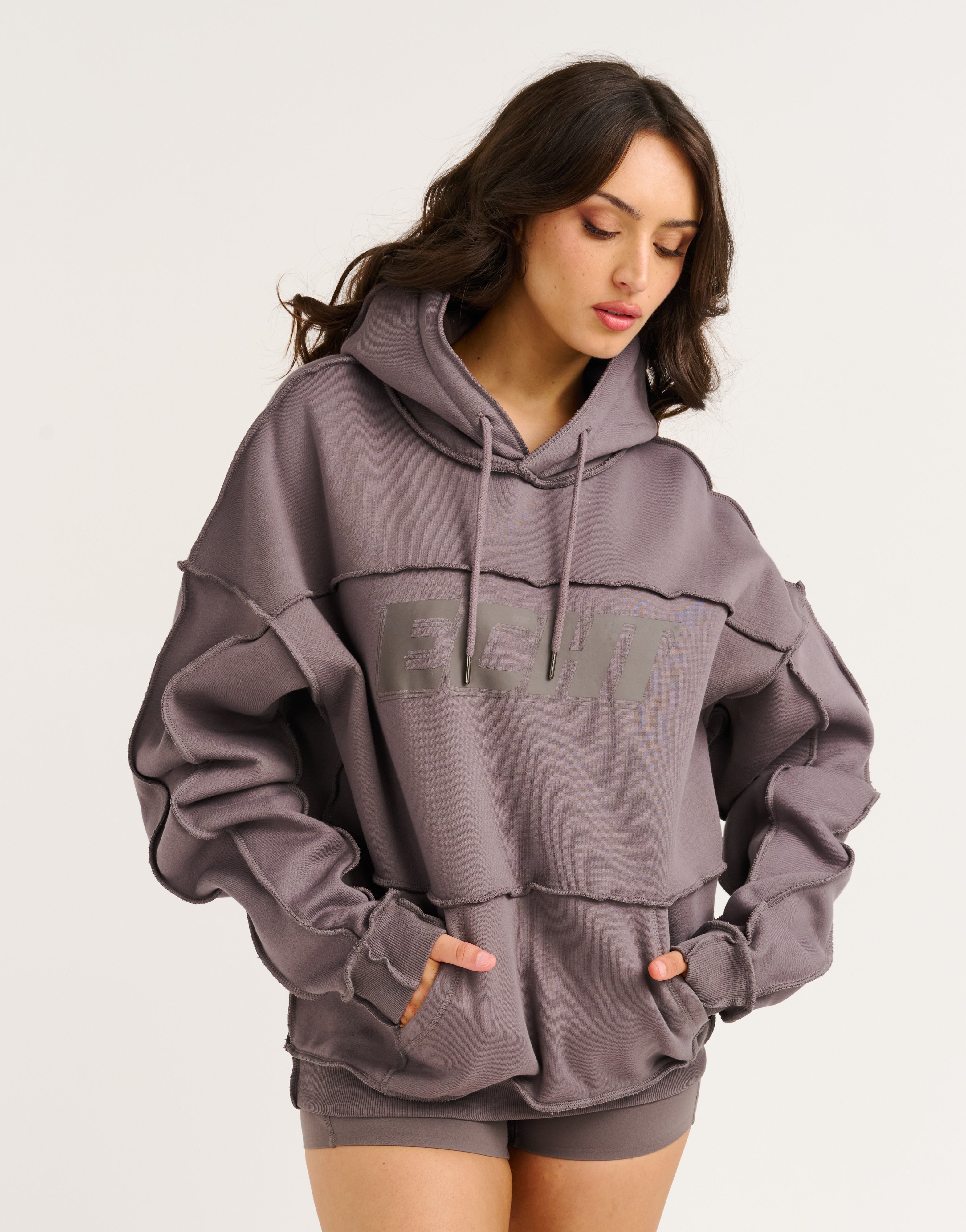 Track Hoodie - Slate Grey