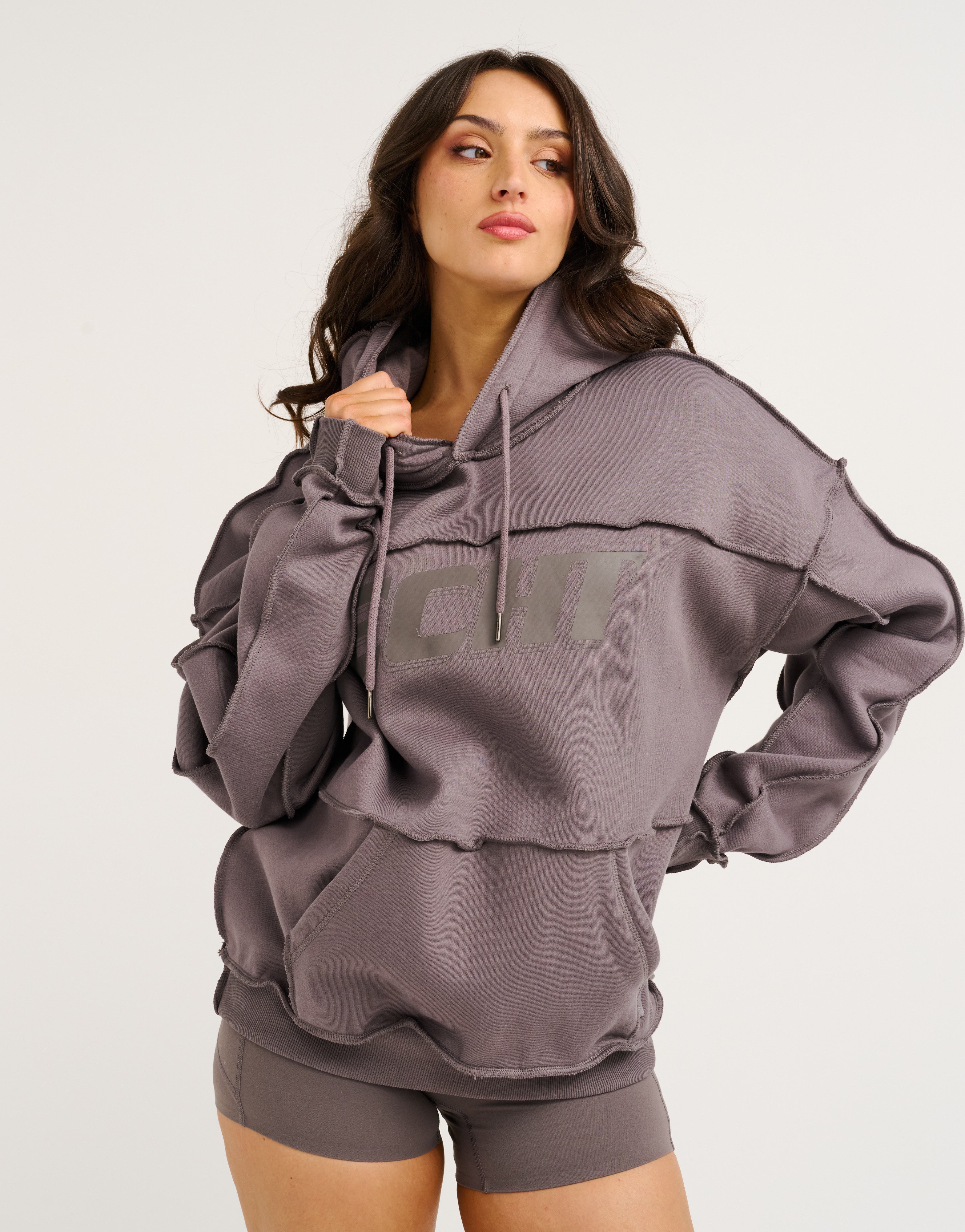 Track Hoodie - Slate Grey
