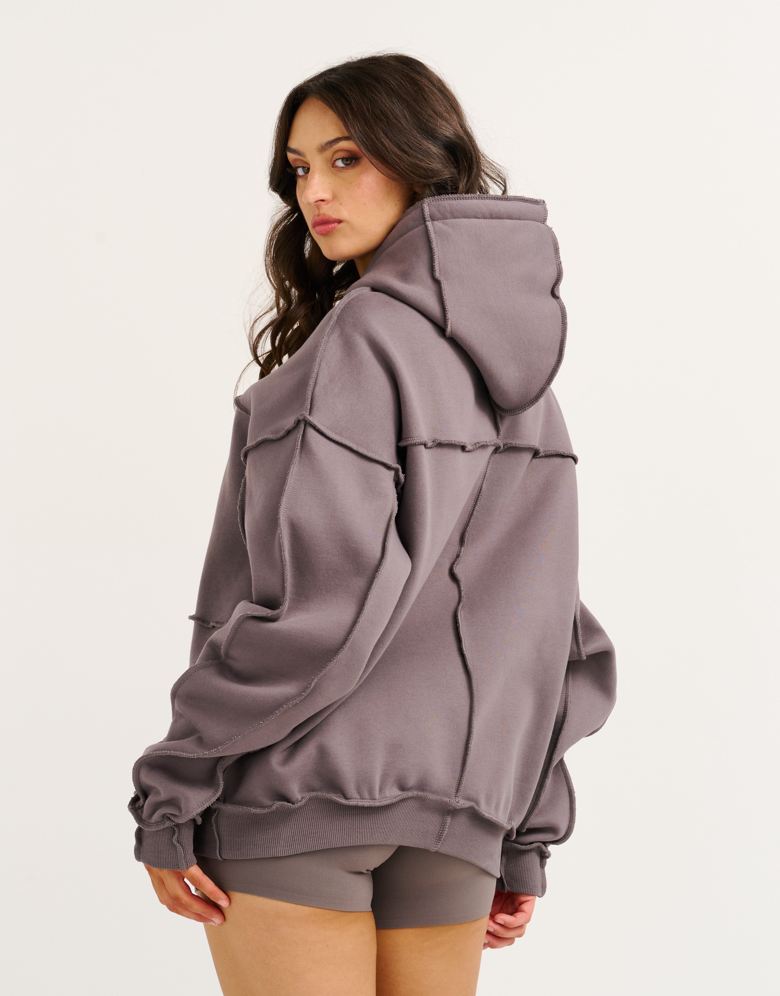 Track Hoodie - Slate Grey