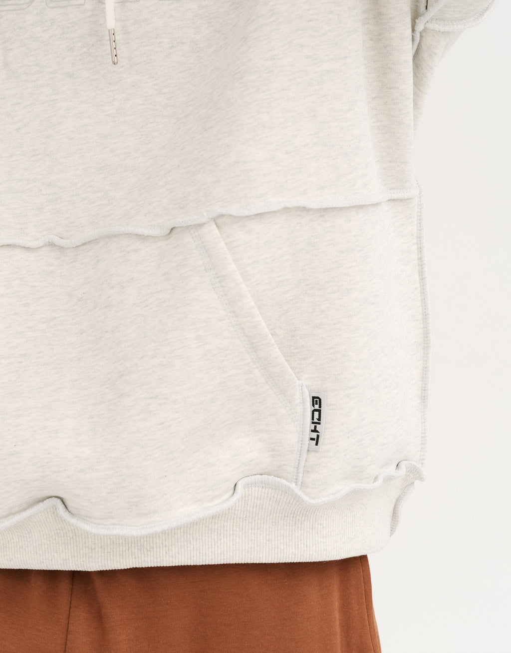 Track Hoodie - Heather Grey