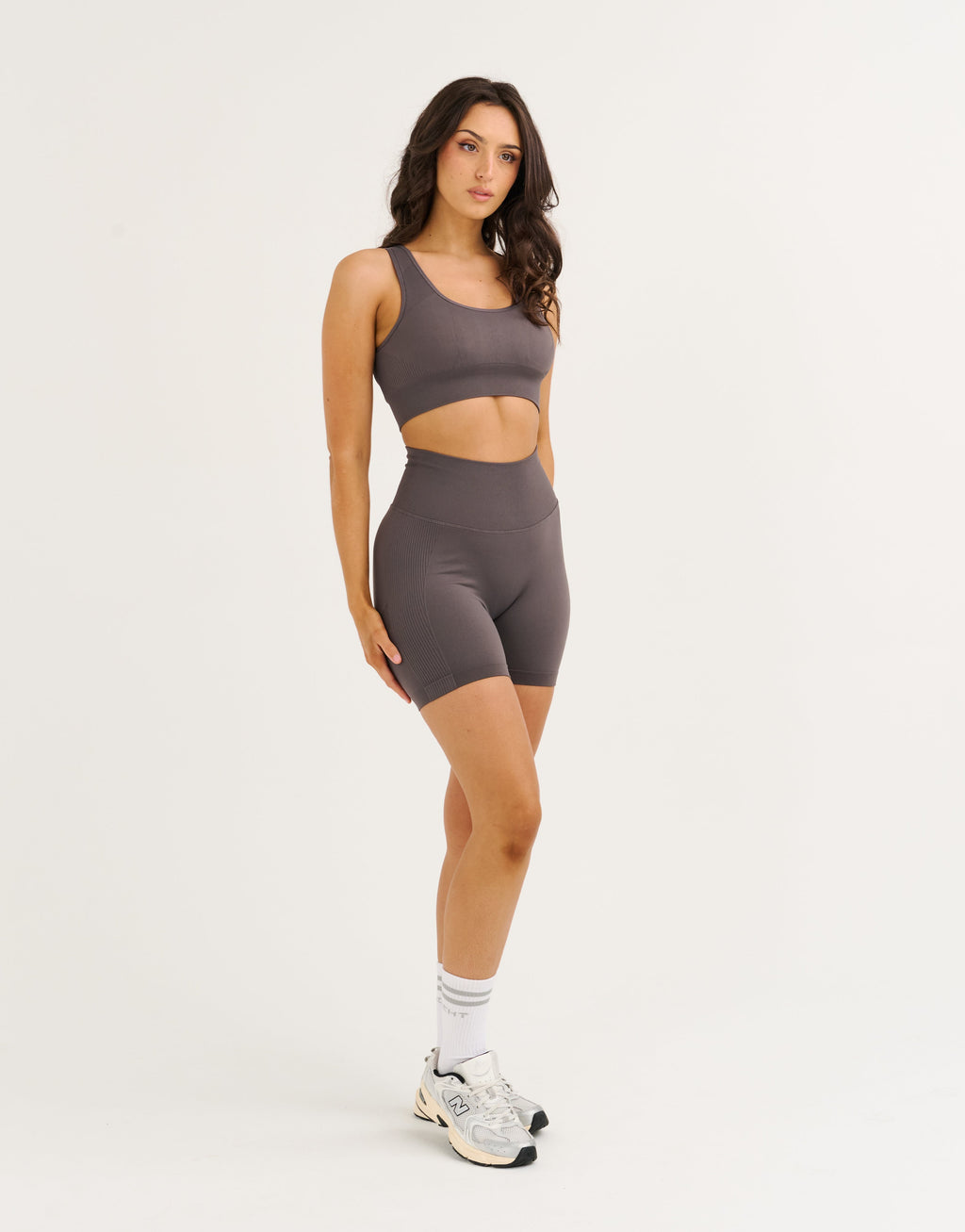 Arise Essential Sports Bra - Slate Grey