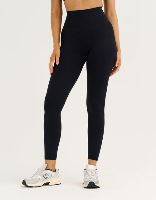 Arise Essential Leggings V2 - Stealth Black