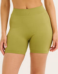 Arise Essential Mid-Waist Shorts V2 - Olive
