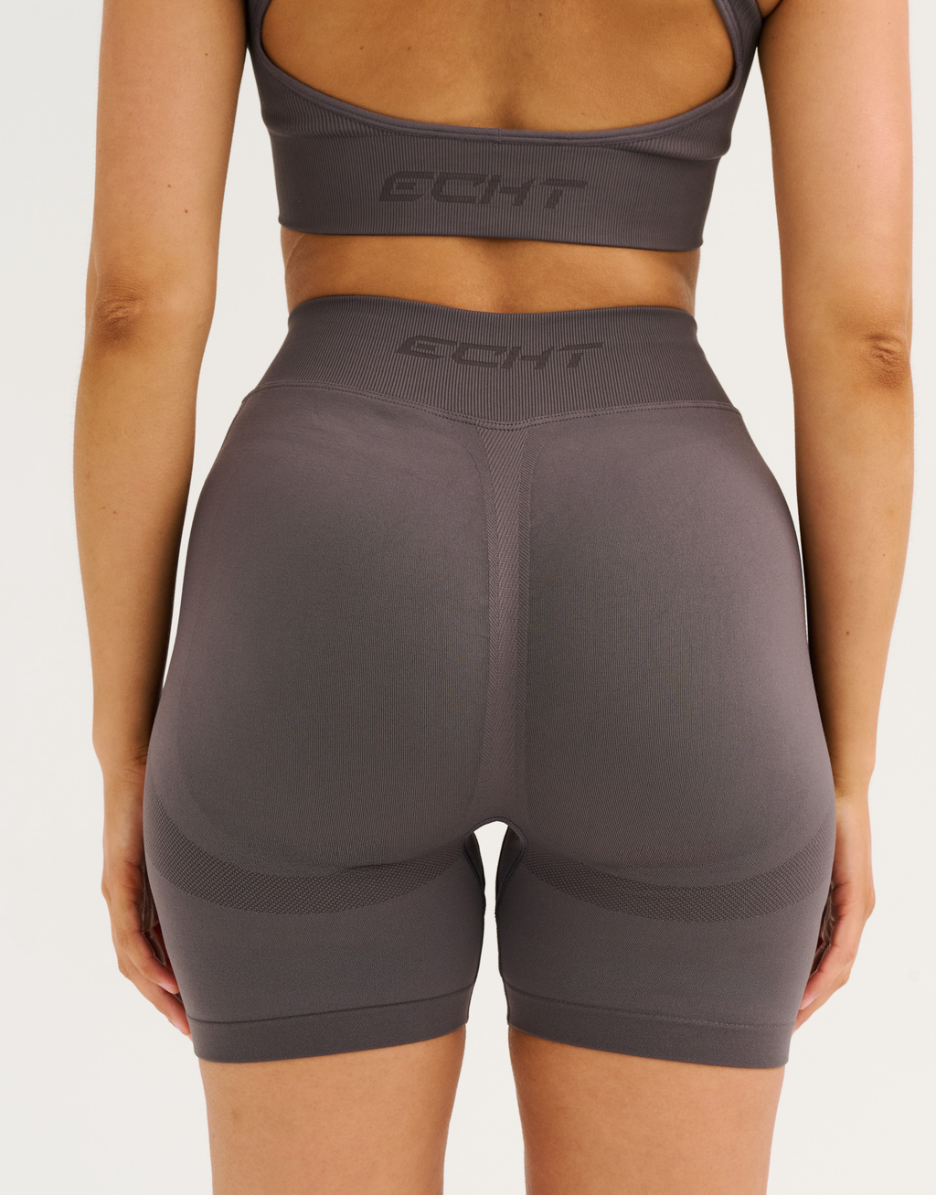 Arise Essential Mid-Waist Shorts V2 - Slate Grey