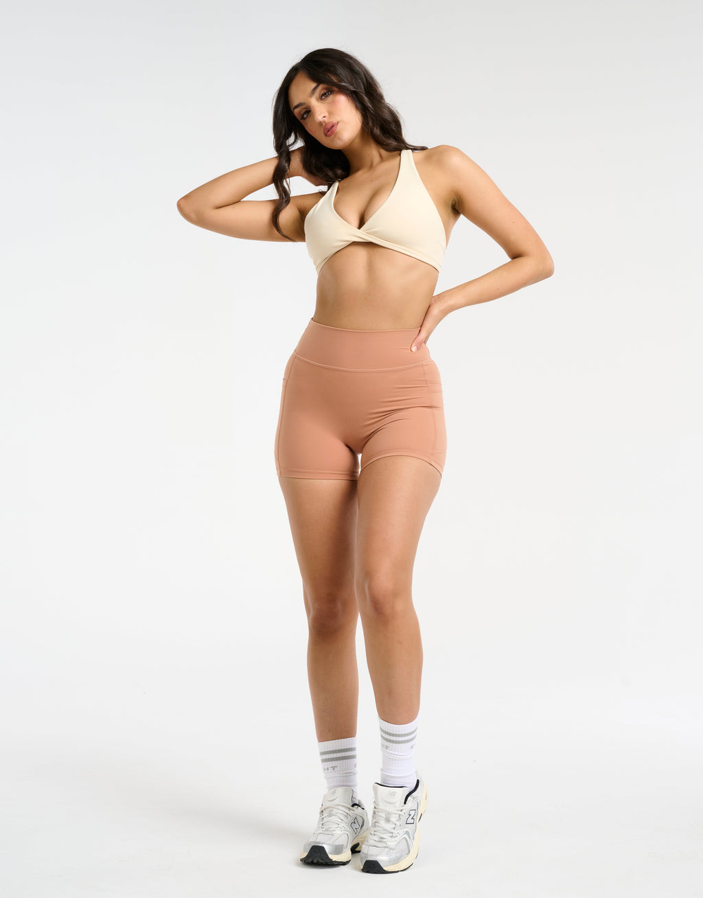 Ascend Pocket Shorts 4" - Sunset