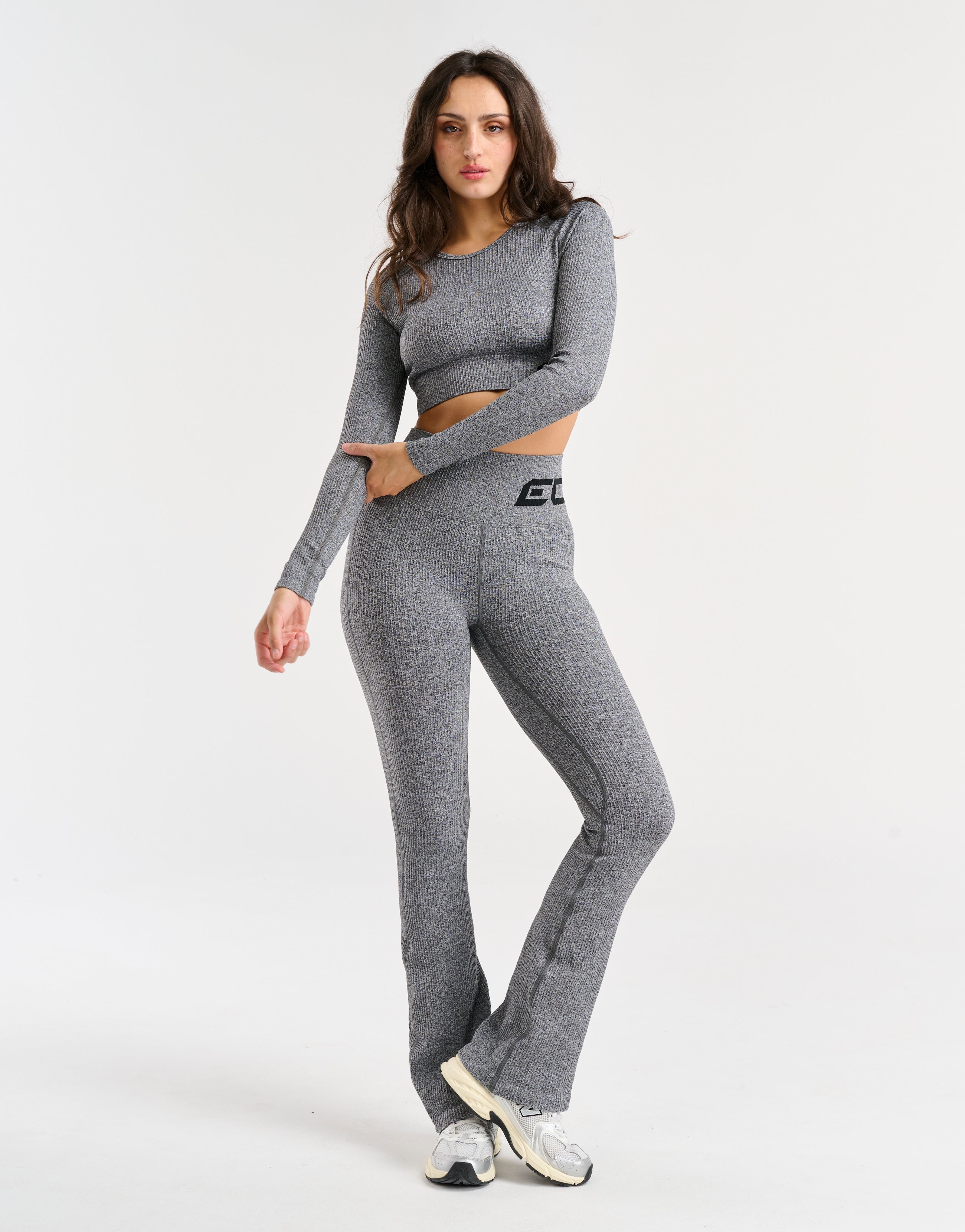 Arise Comfort Flare Leggings - Charcoal