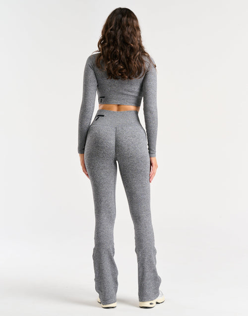 Arise Comfort Flare Leggings - Charcoal