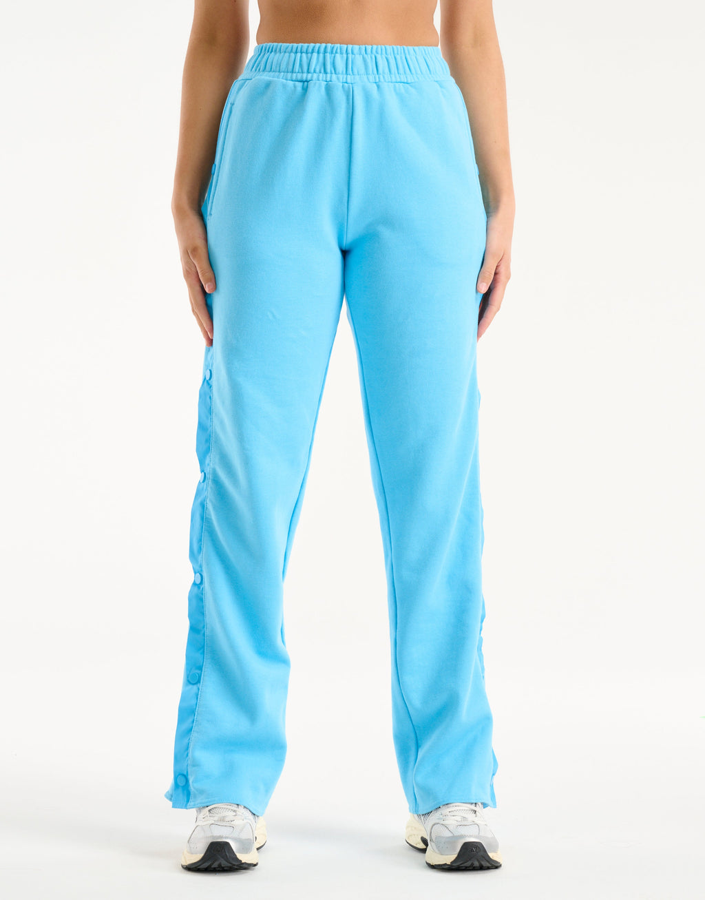 Snap Sweatpants - Blue