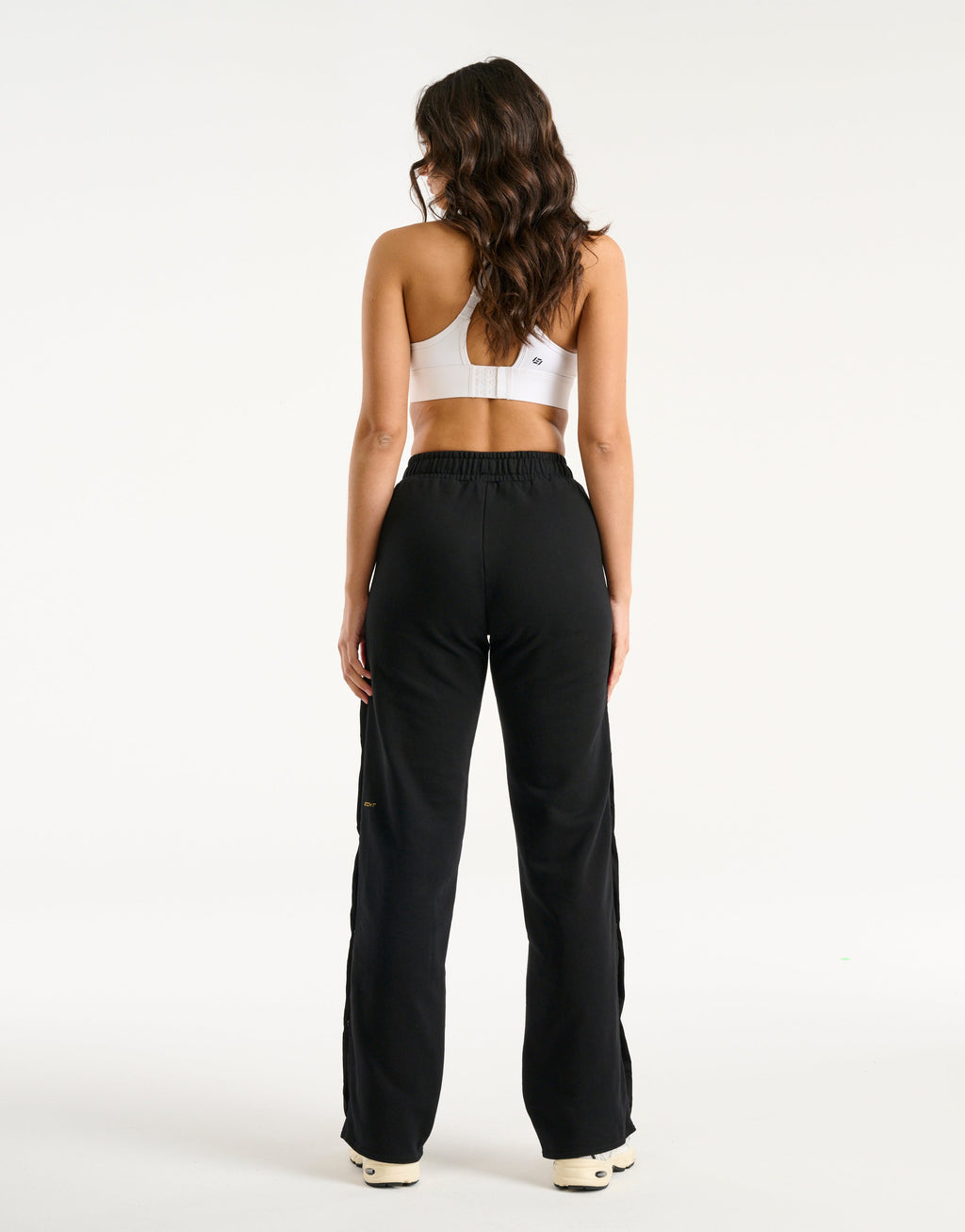 Snap Sweatpants - Black