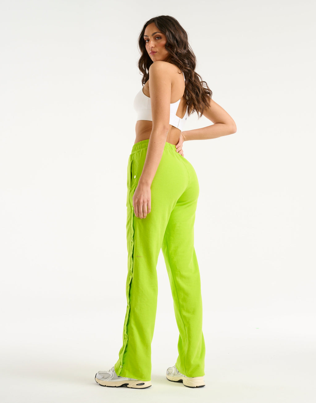 Snap Sweatpants - Green