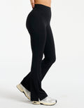 Sculpt Flare Pocket Leggings - Black