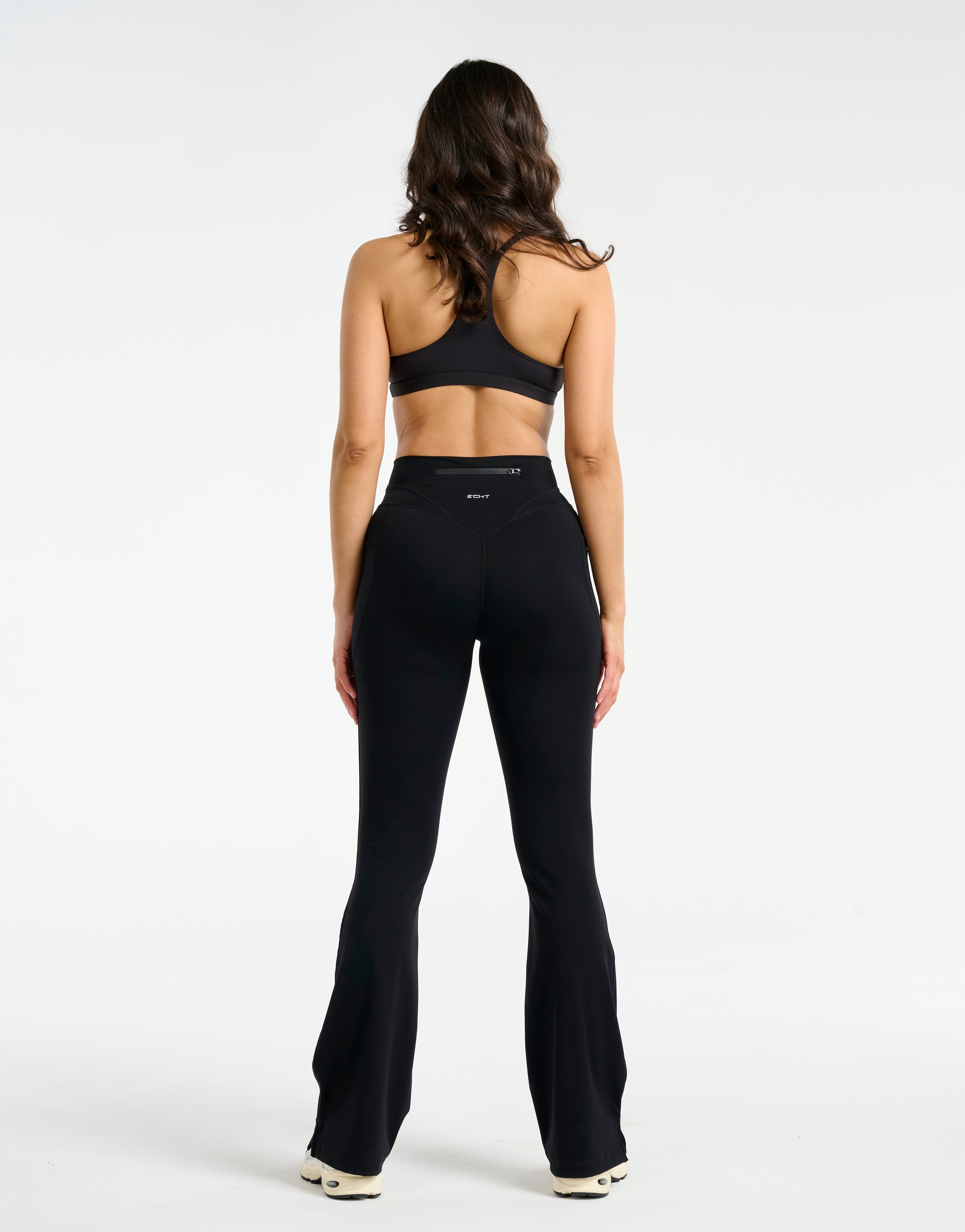 Sculpt Flare Pocket Leggings - Black