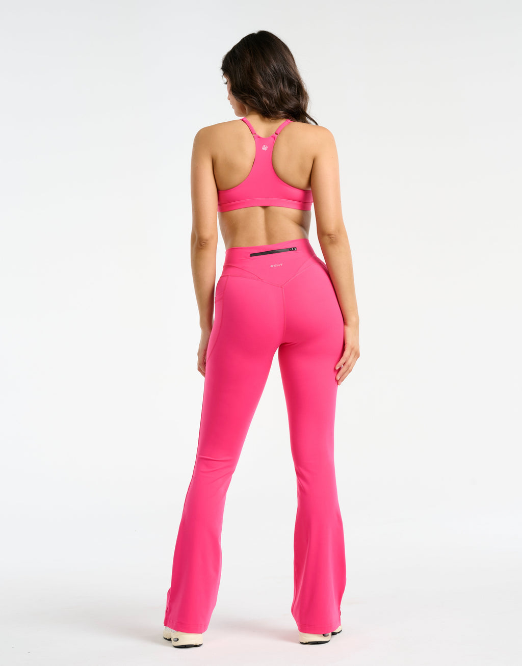 Sculpt Flare Pocket Leggings - Pink