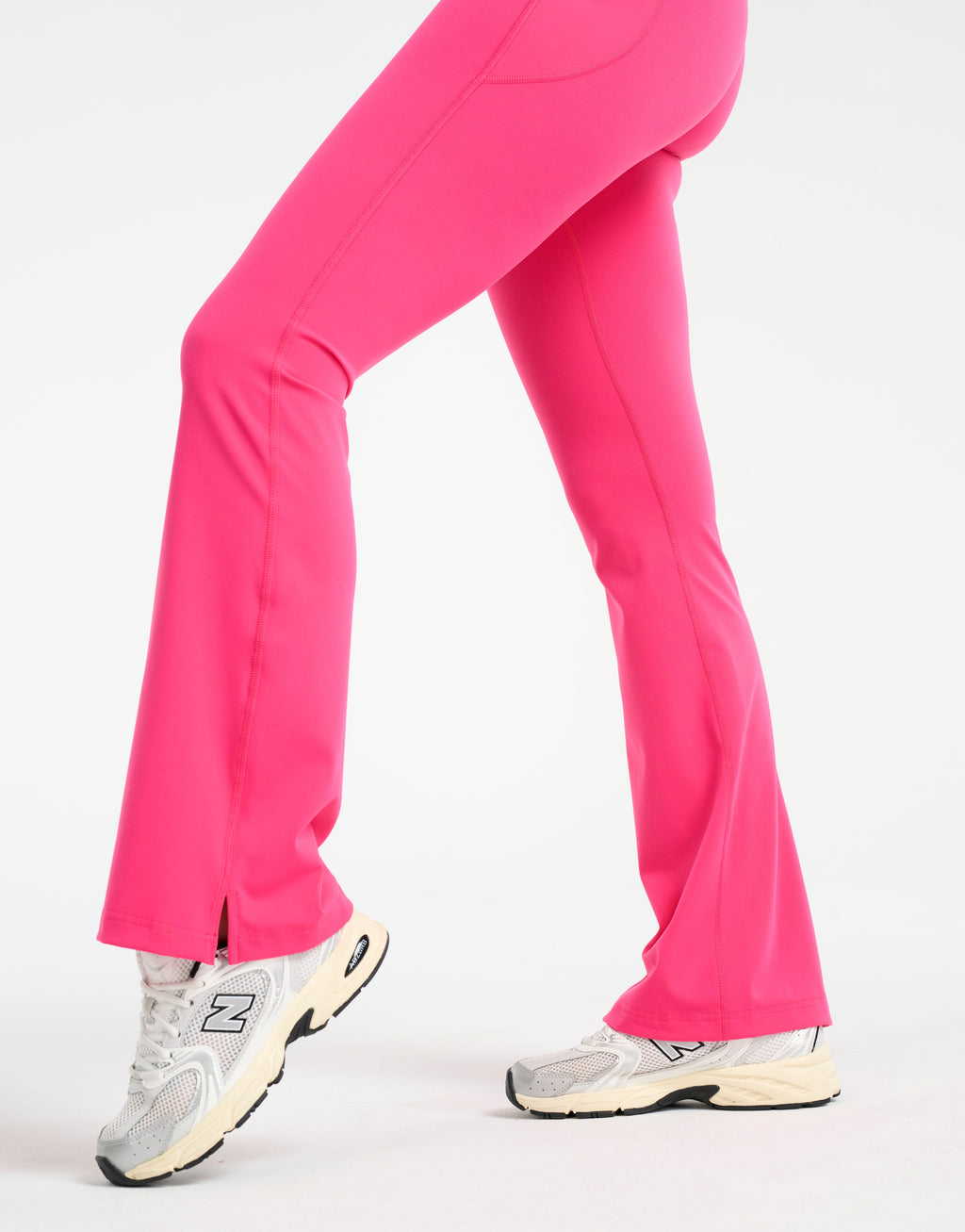 Sculpt Flare Pocket Leggings - Pink