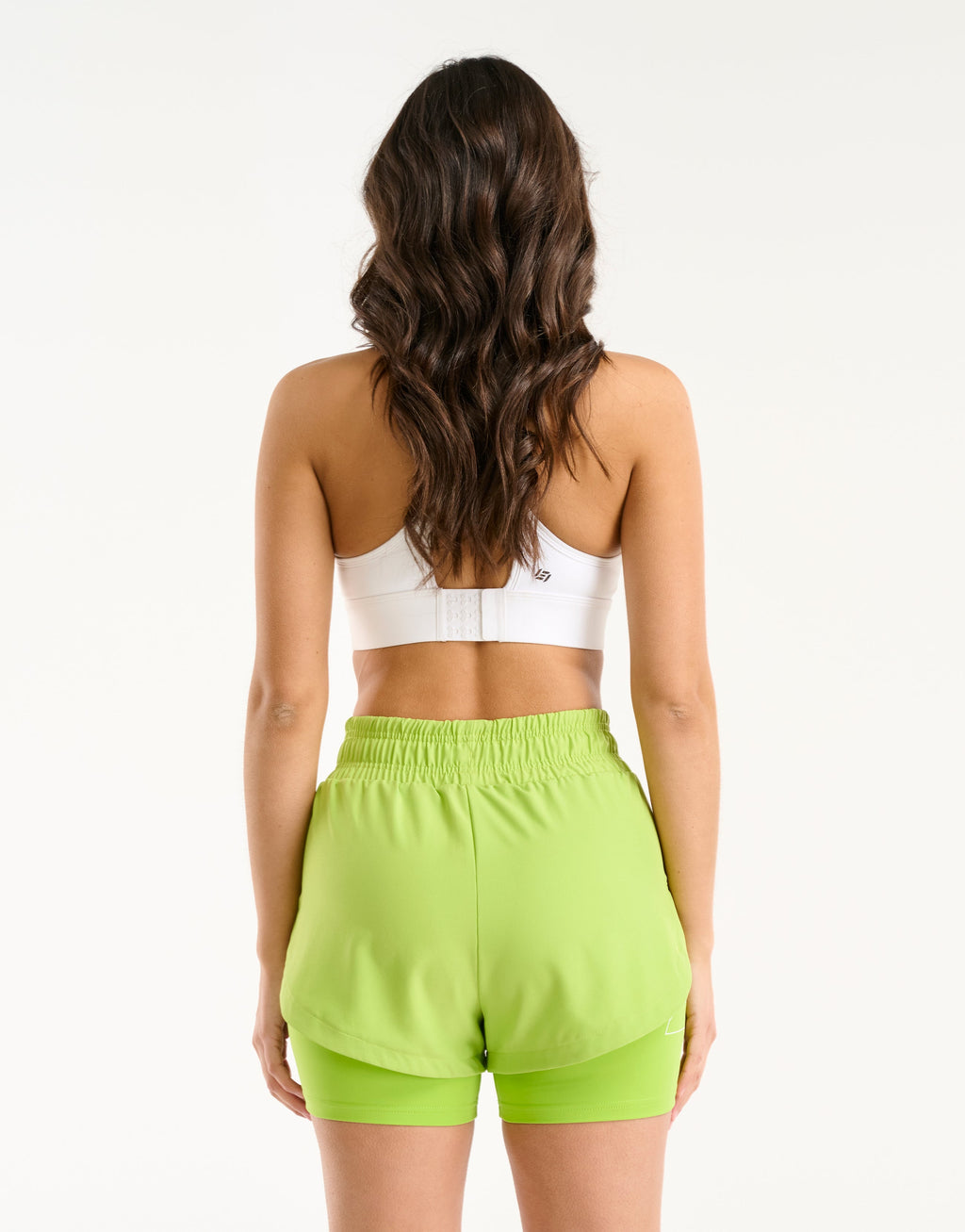 Freedom Running Shorts - Lime Green