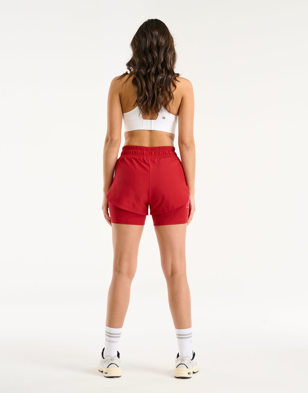 Freedom Running Shorts - Scarlet Red