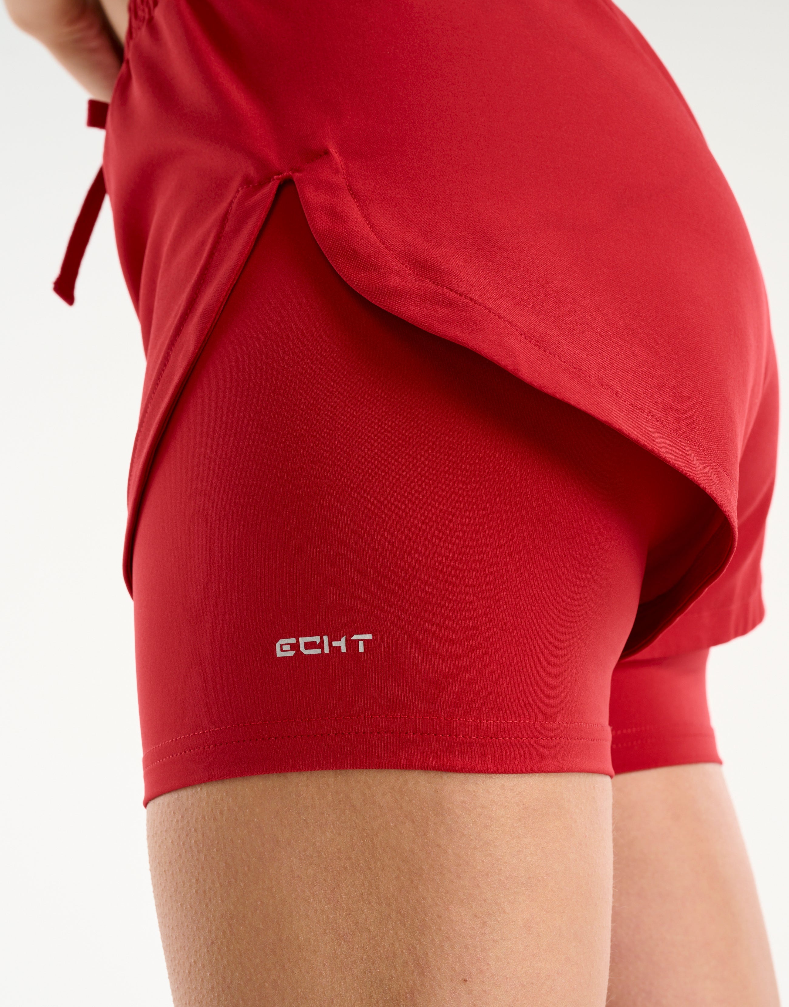 Freedom Running Shorts - Scarlet Red