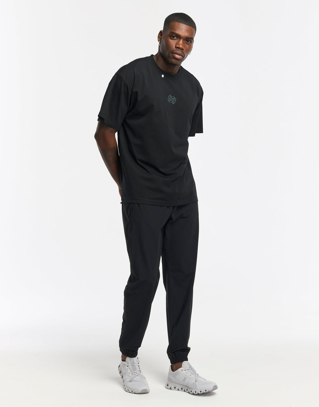 Road Runner T-Shirt - Black/Green