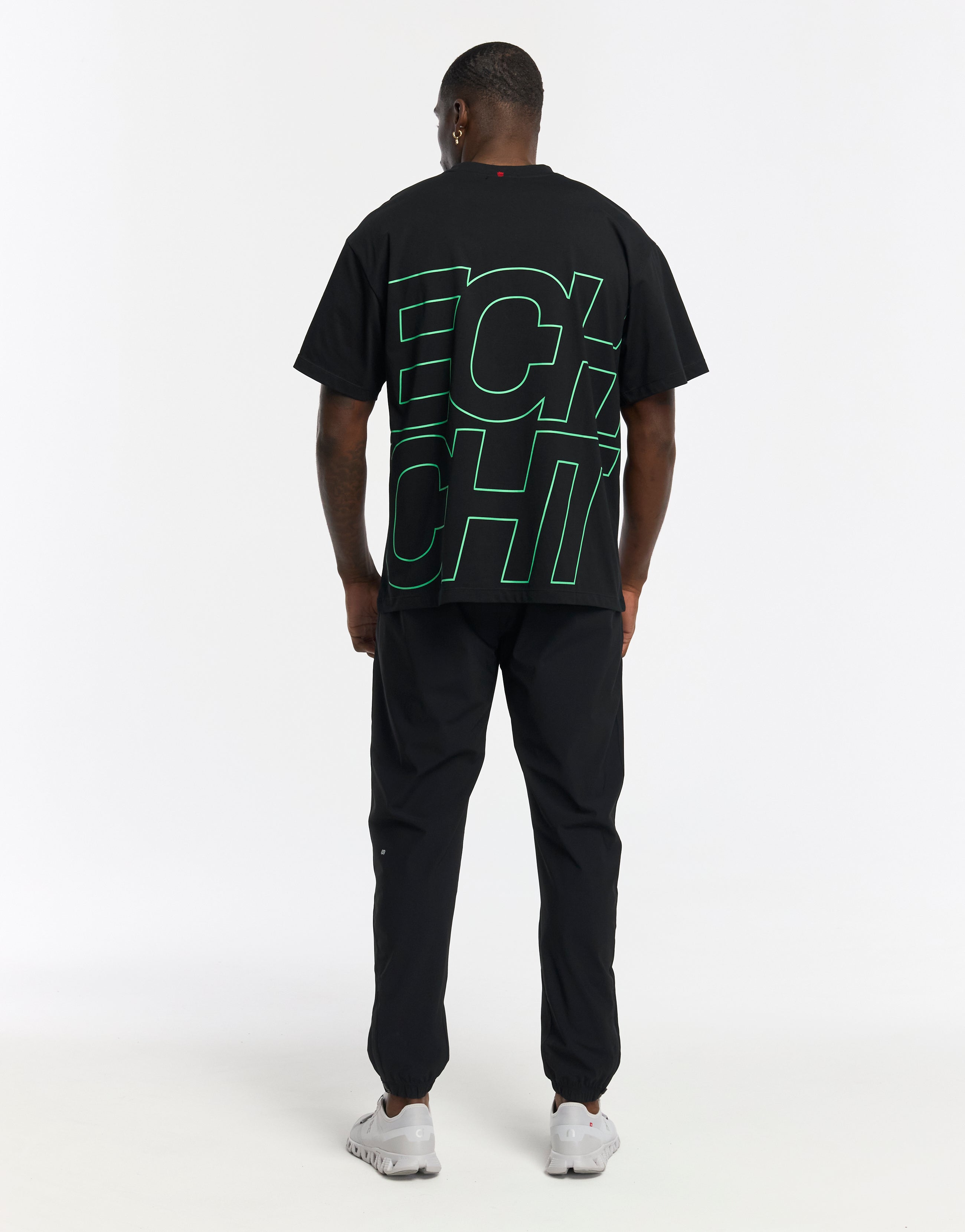 Road Runner T-Shirt - Black/Green