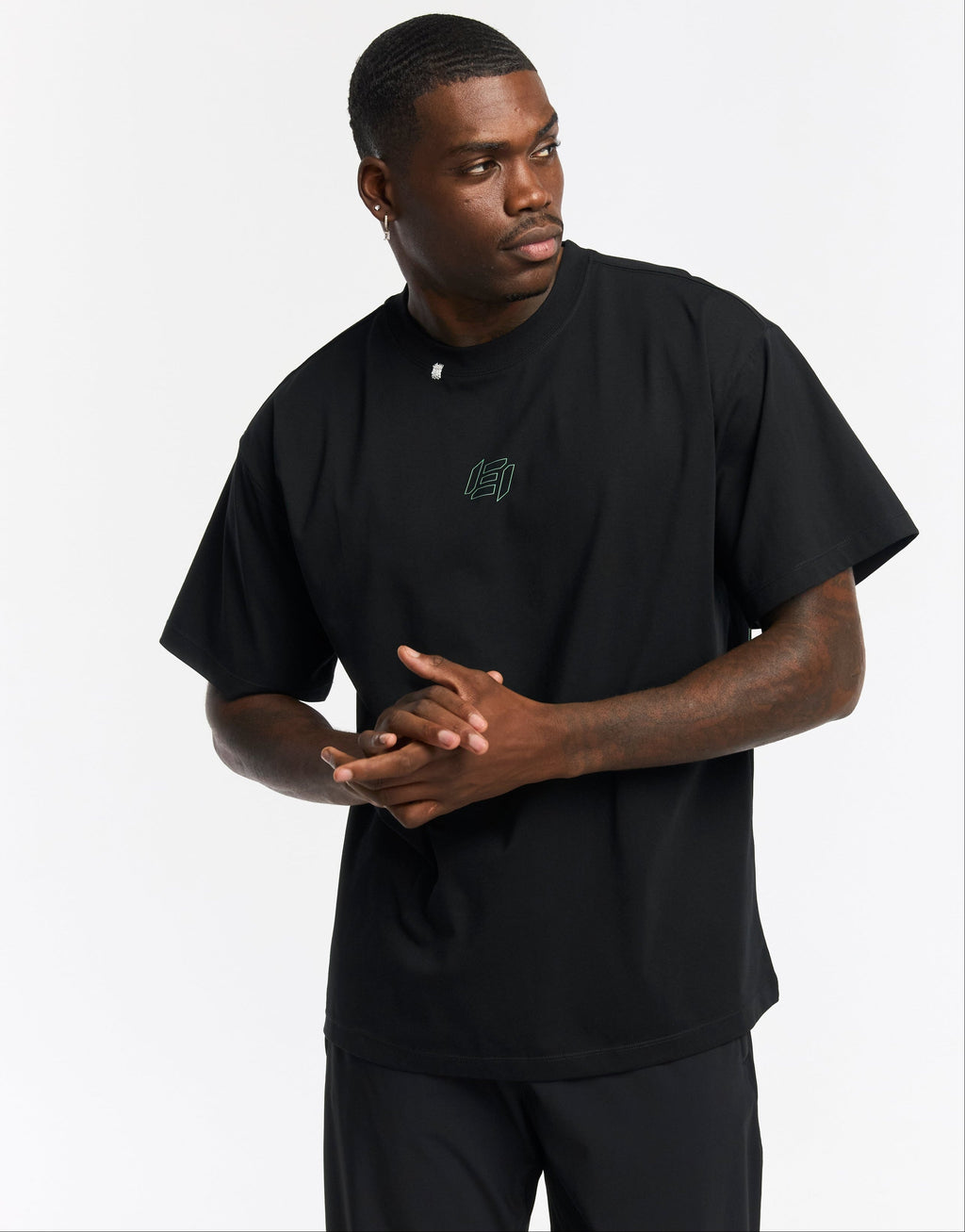 Road Runner T-Shirt - Black/Green