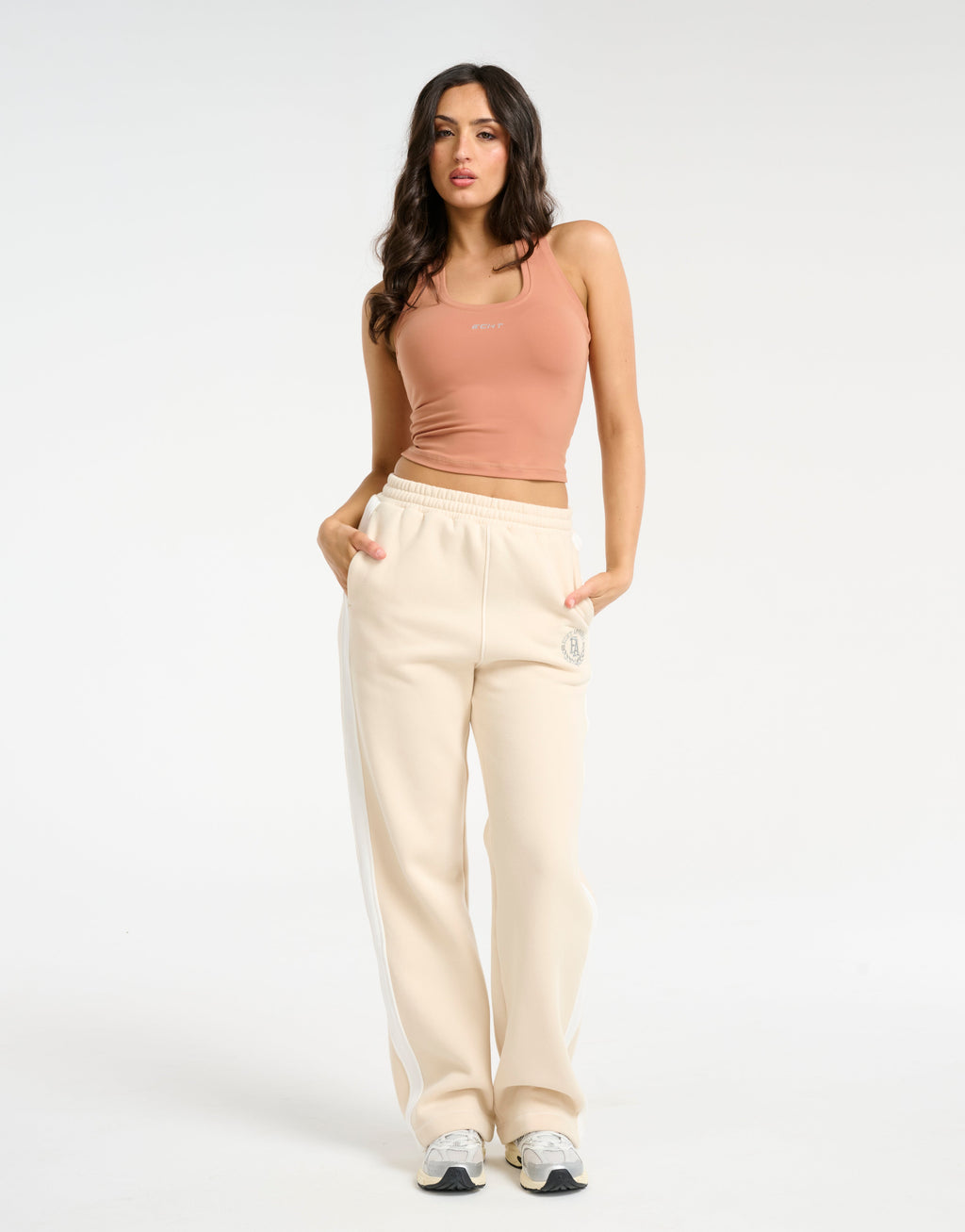 Echt Midriff Singlet - Sunset