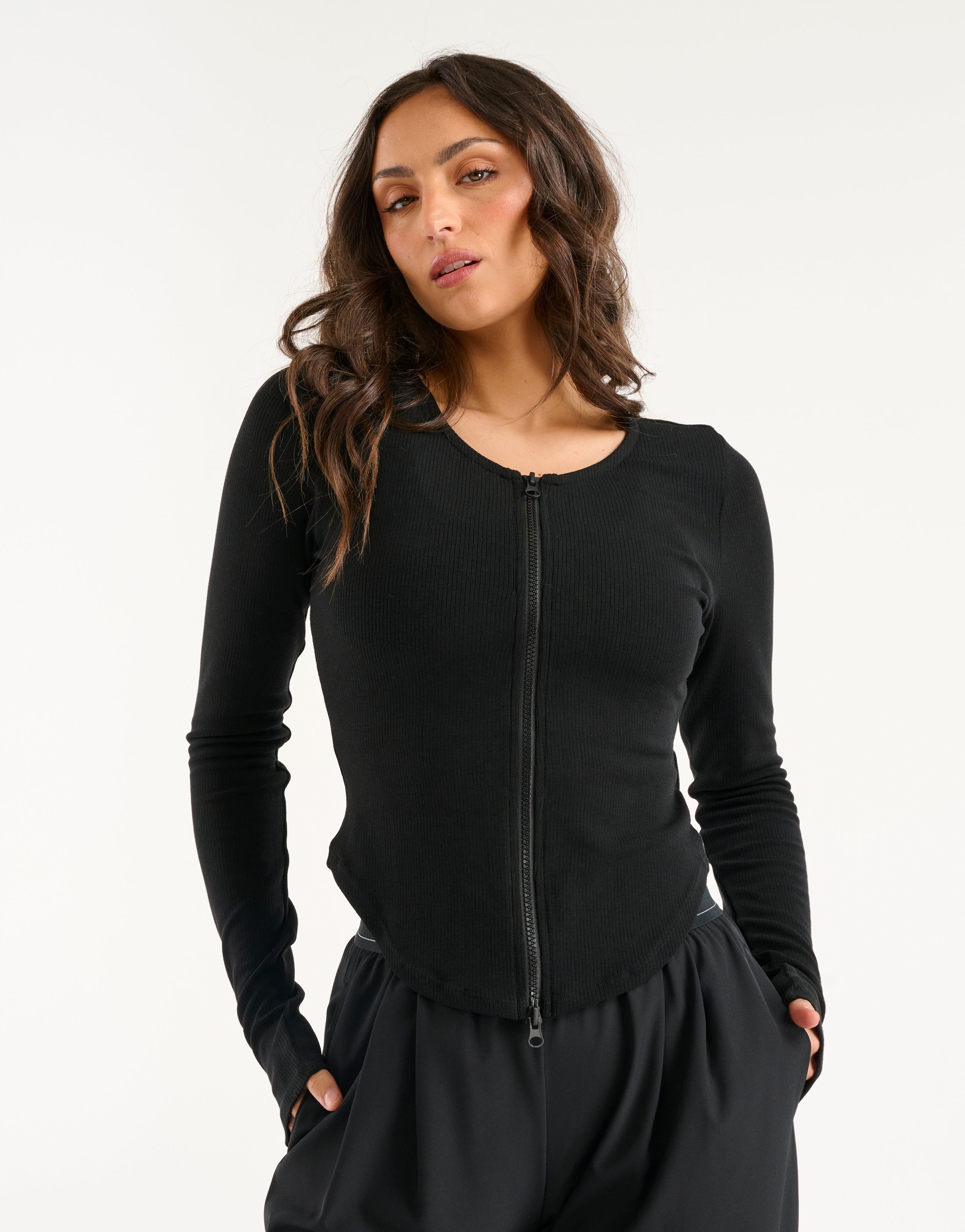 Echt Knit Cardigan - Black