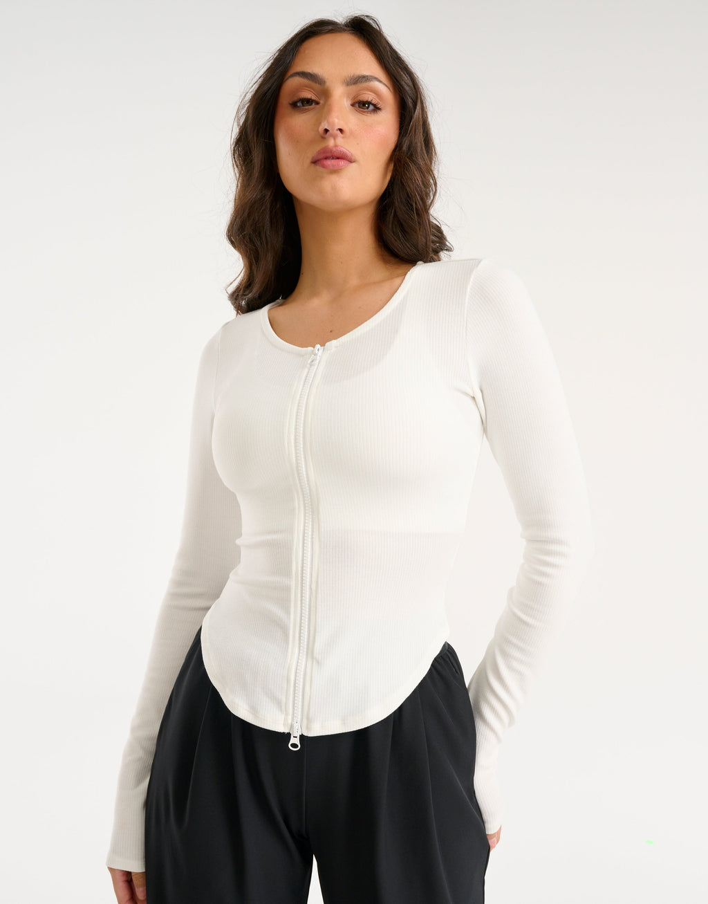 Echt Knit Cardigan - White