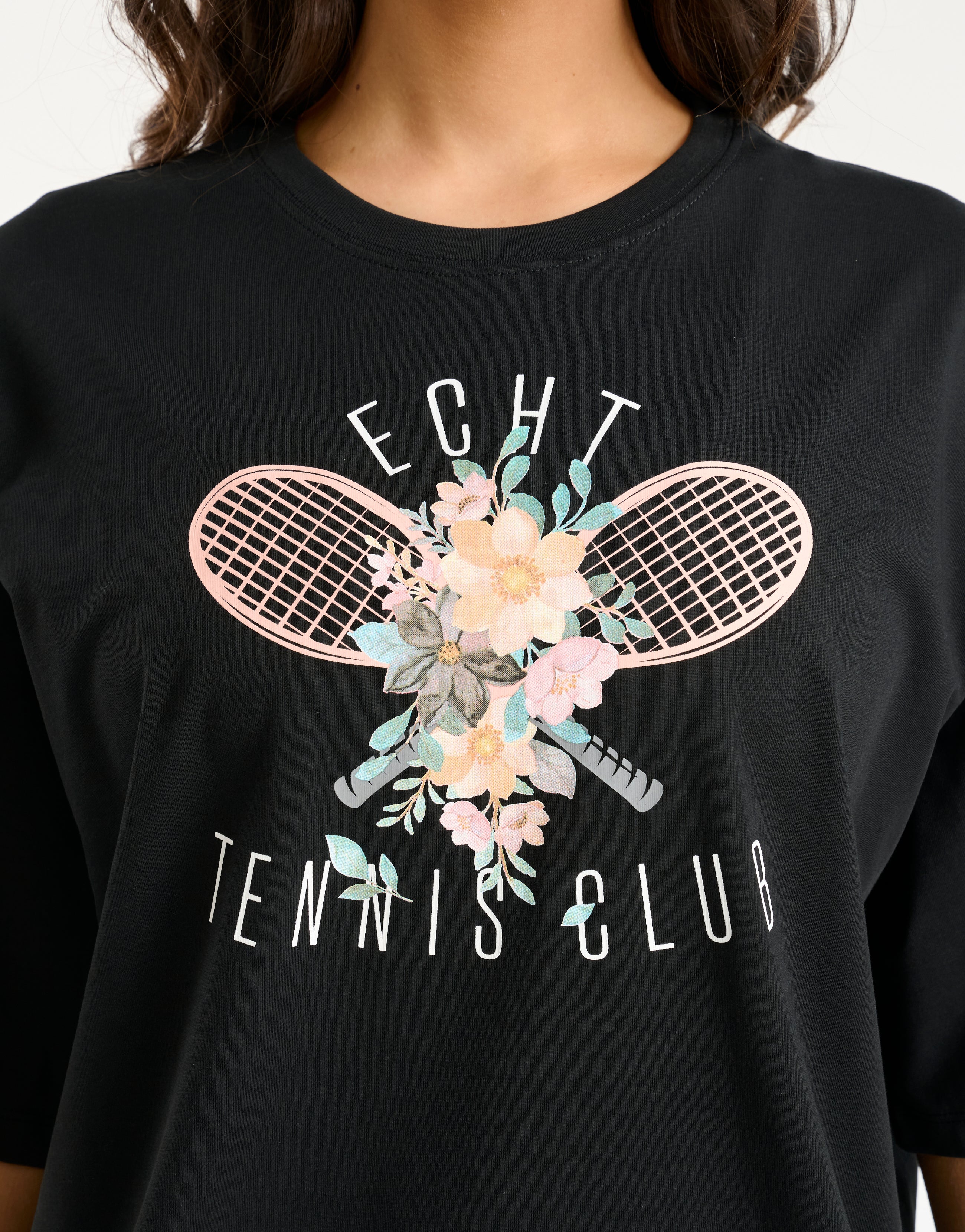 Tennis Tee - Black