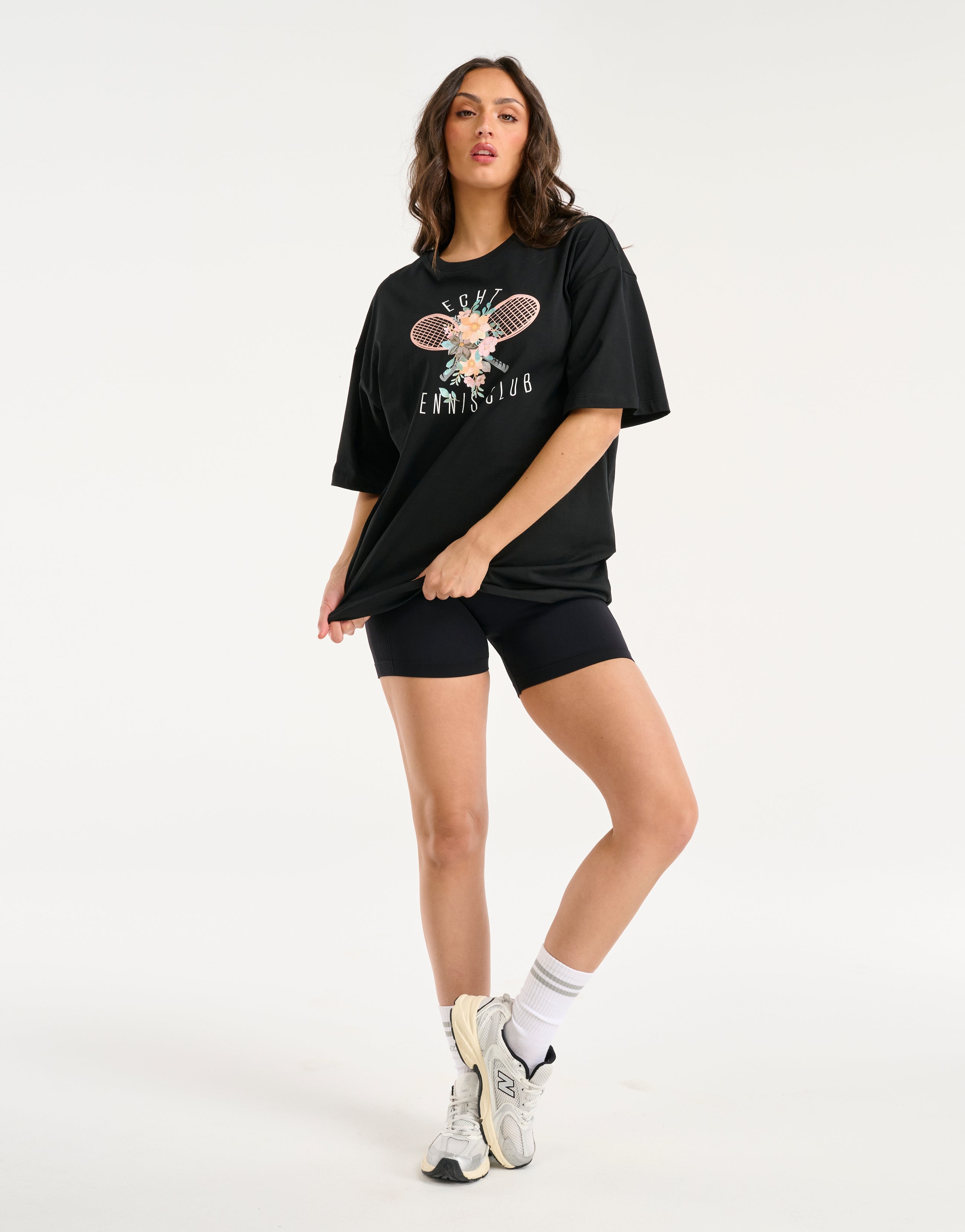 Tennis Tee - Black
