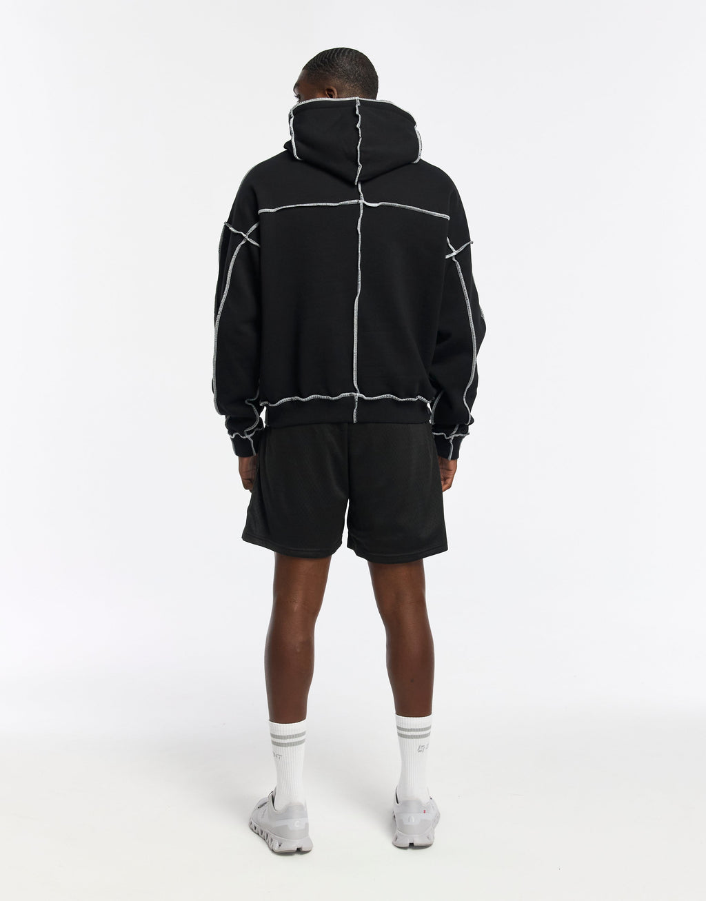 Track Hoodie - Black