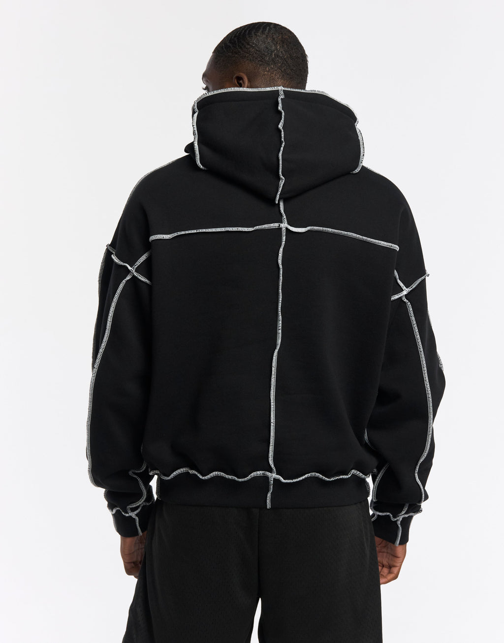 Track Hoodie - Black