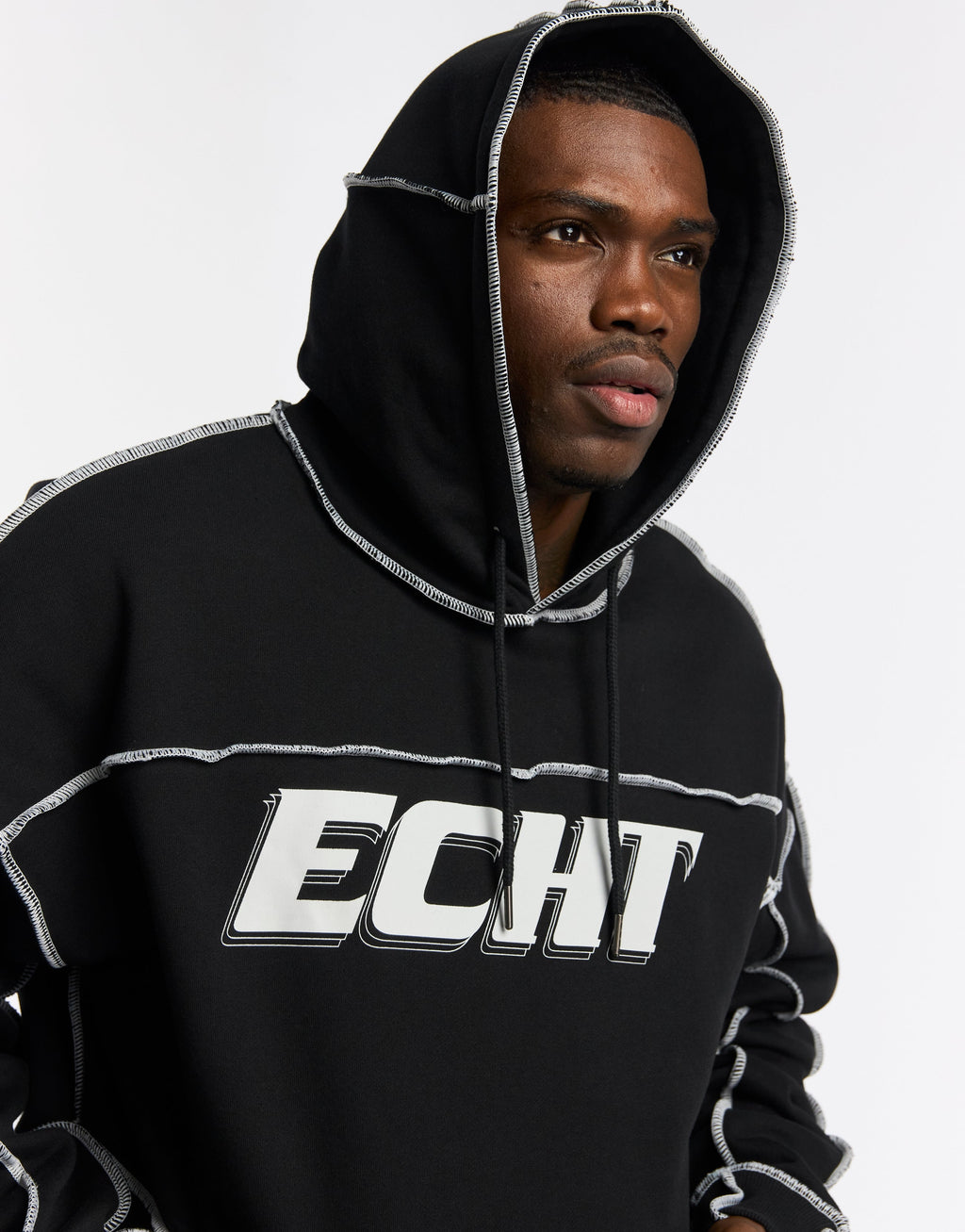 Track Hoodie - Black