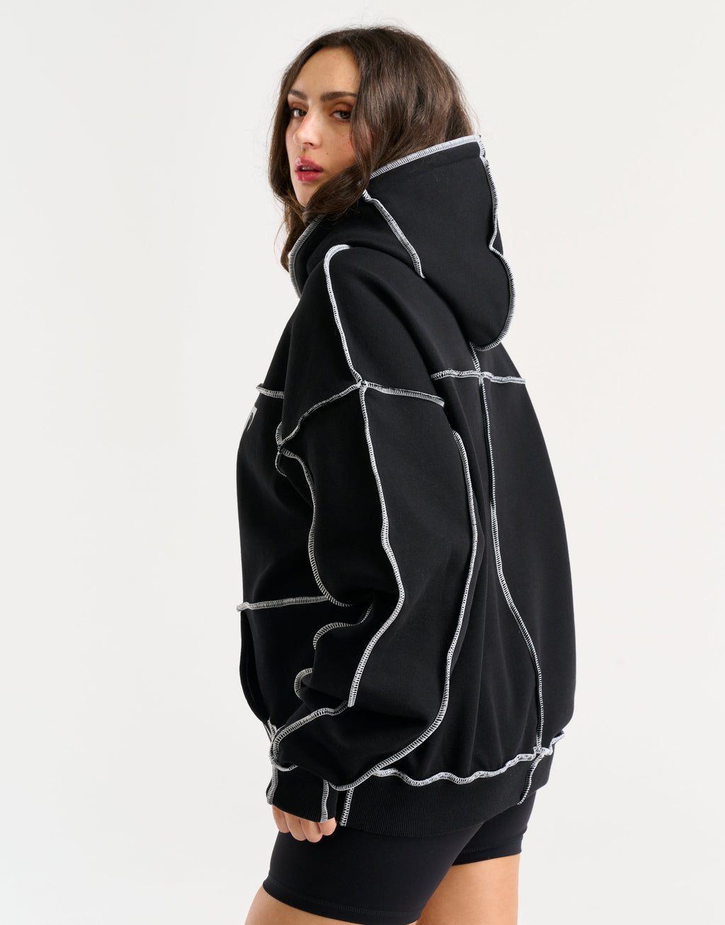 Track Hoodie - Black