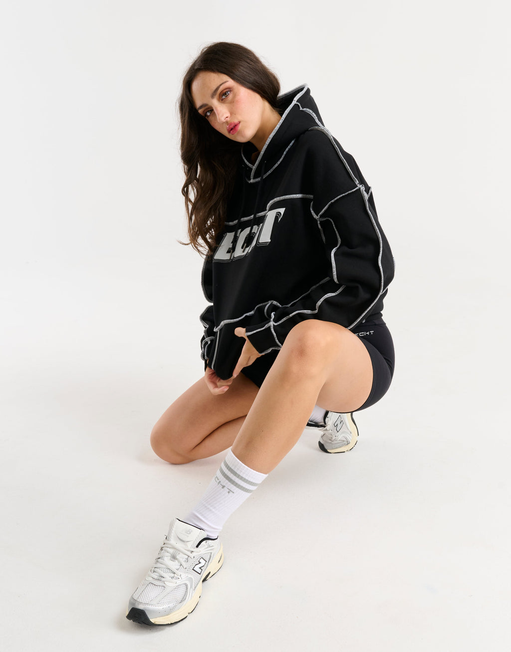 Track Hoodie - Black