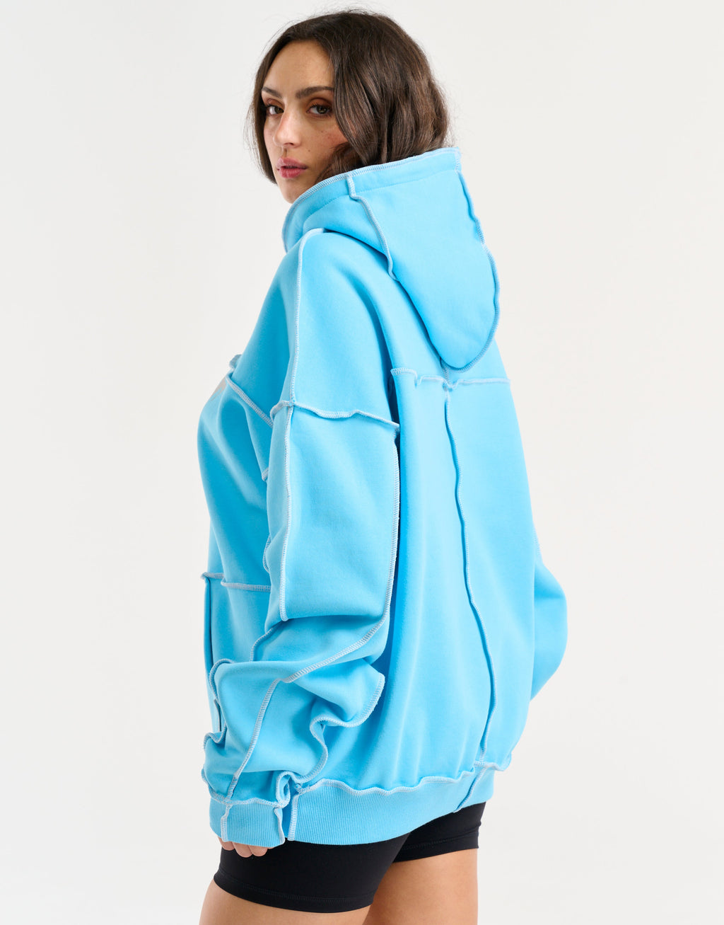 Track Hoodie - Blue