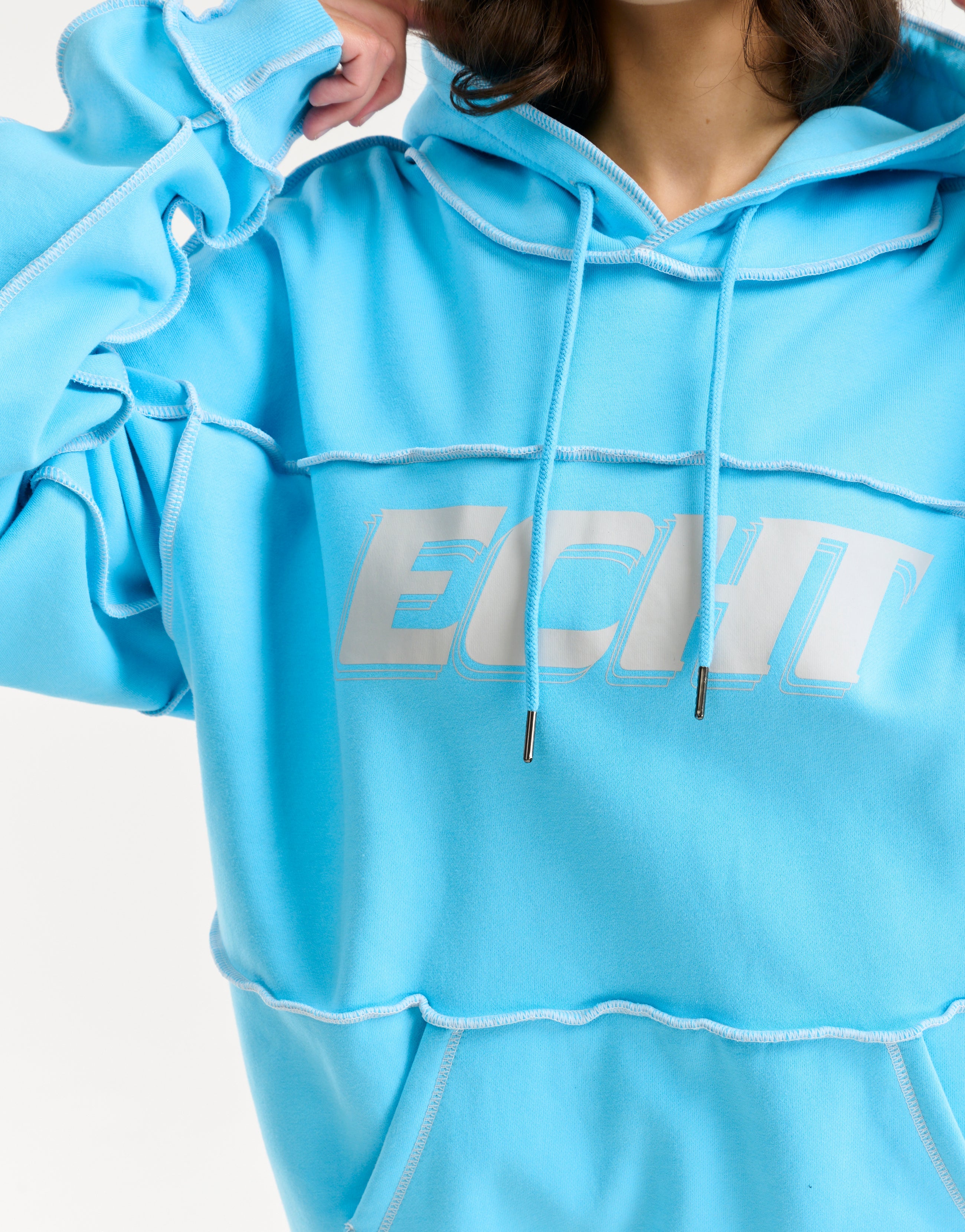 Track Hoodie - Blue