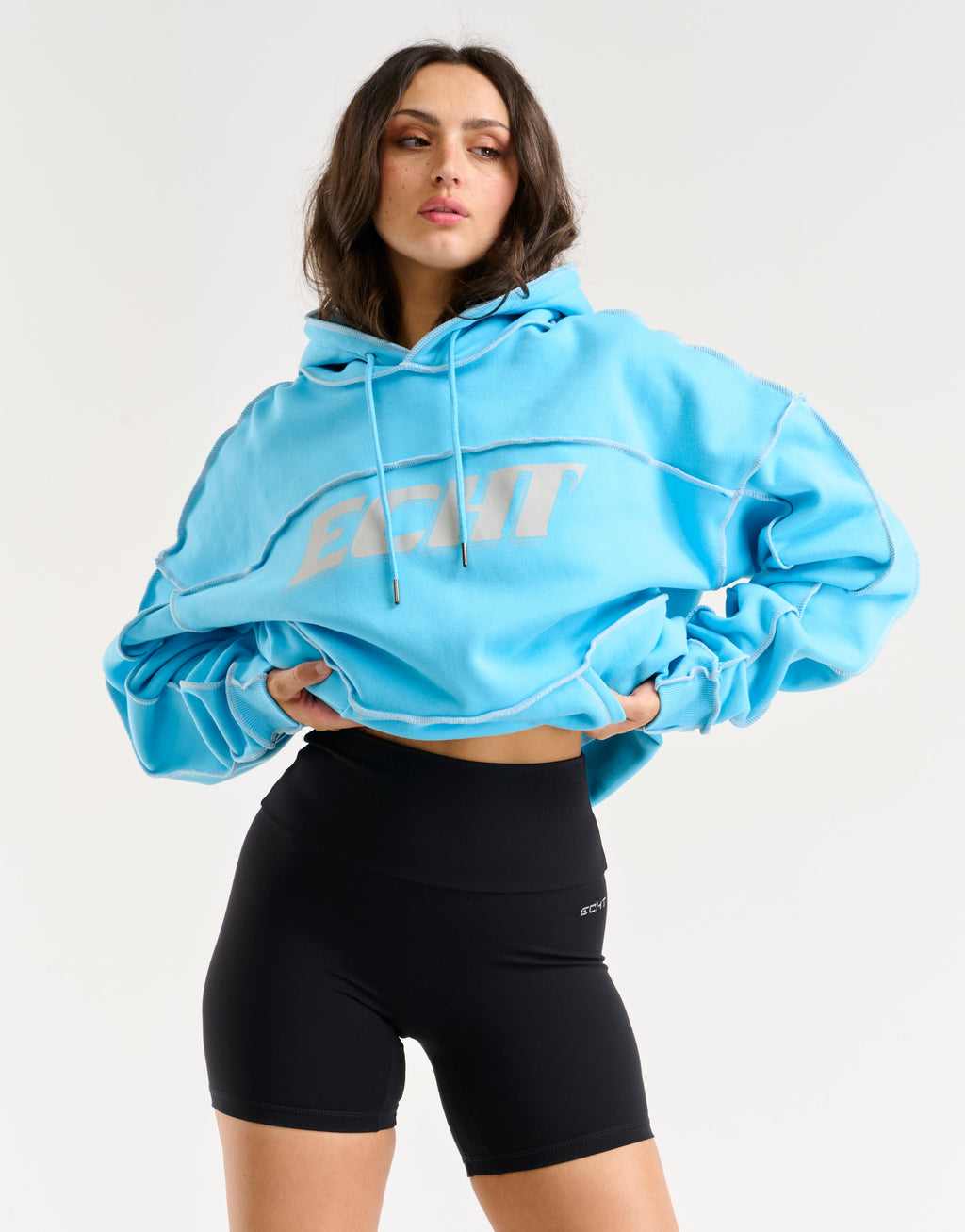 Track Hoodie - Blue