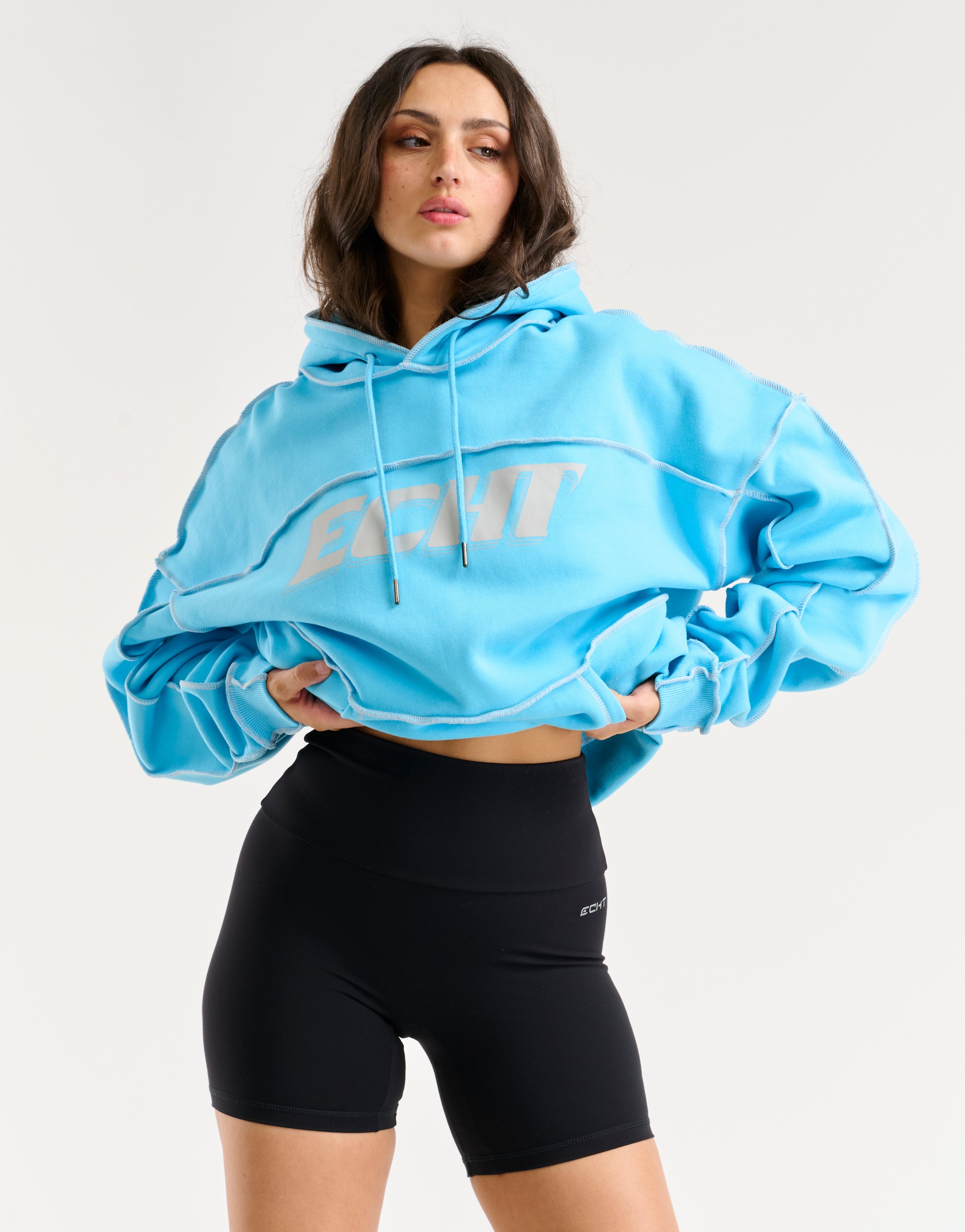 Track Hoodie - Blue