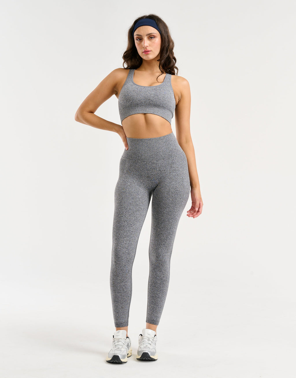 Arise Essential Sports Bra - Charcoal