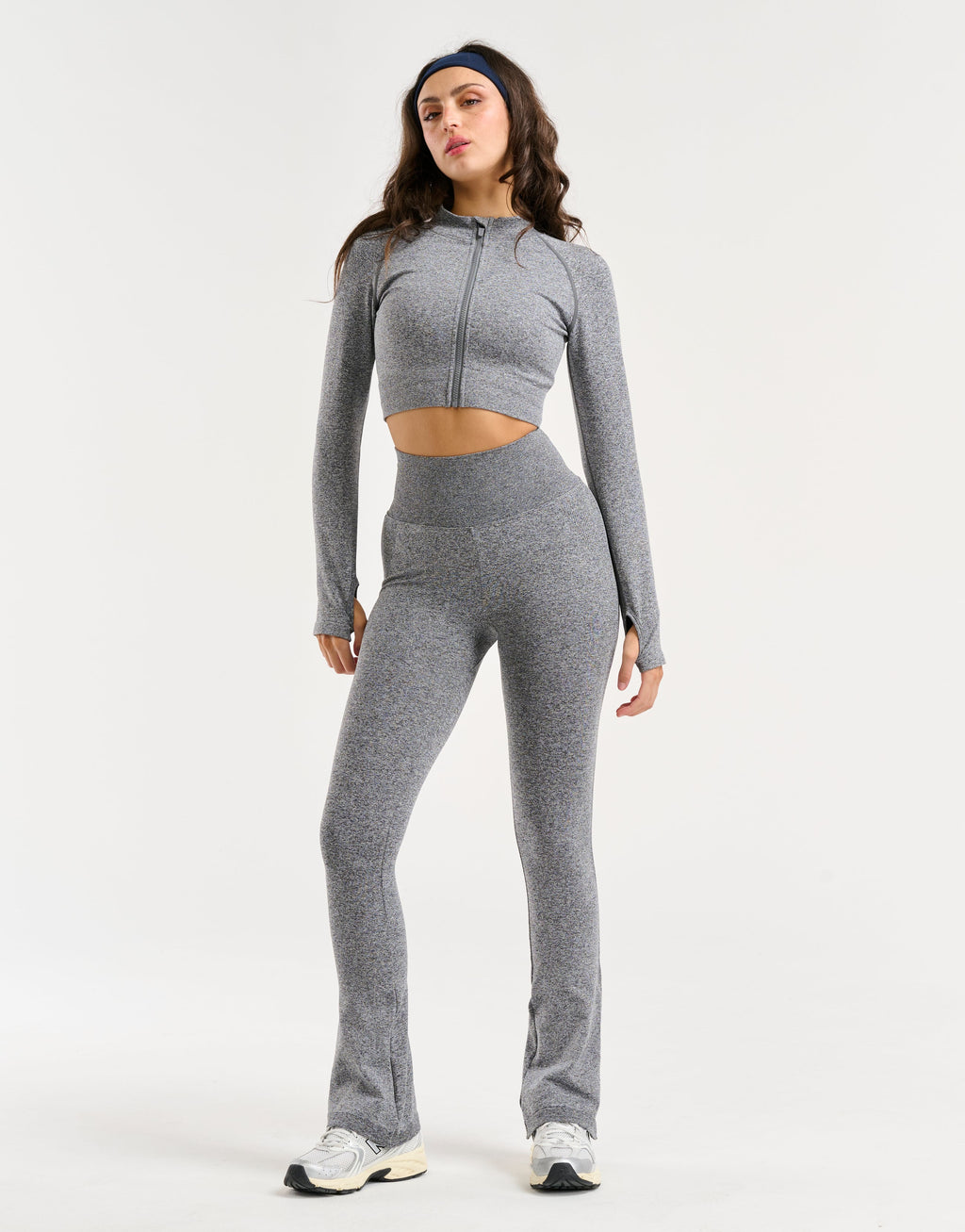 Arise Essential Flare Leggings - Charcoal
