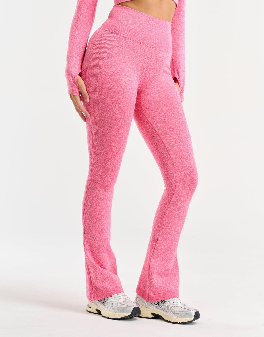 Arise Essential Flare Leggings - Pink